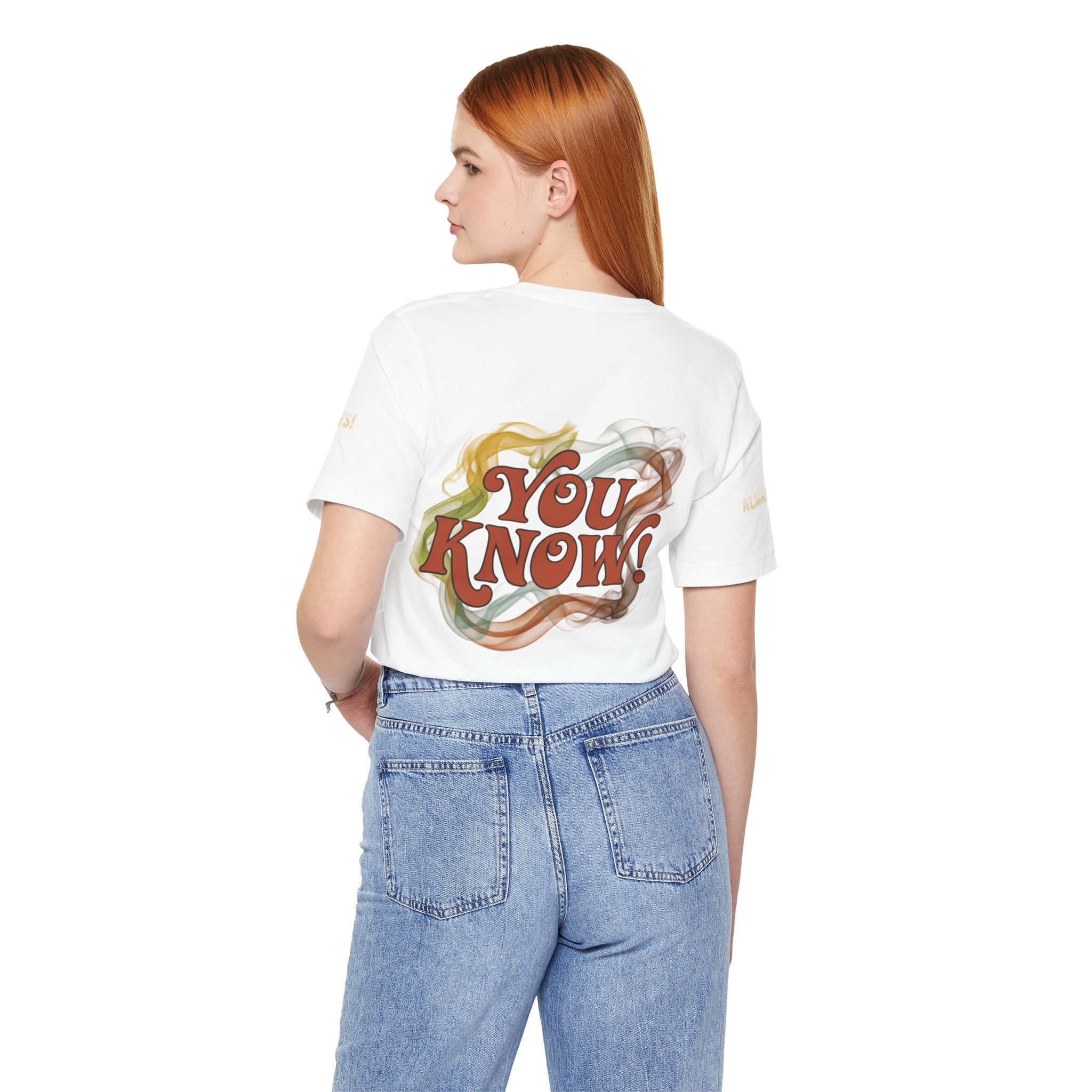 You Know! Graphic Tee — Retro Swirl Vintage Style T‑Shirt