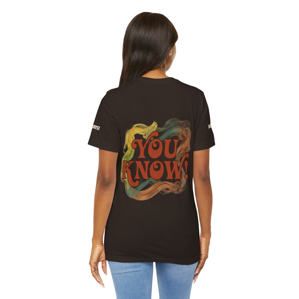 You Know! Graphic Tee — Retro Swirl Vintage Style T‑Shirt