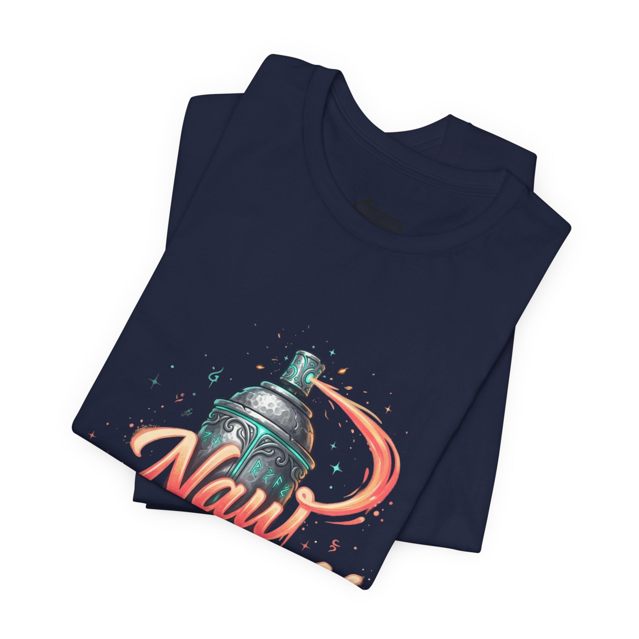 Spray Can 'Naw For Real' Graphic Tee