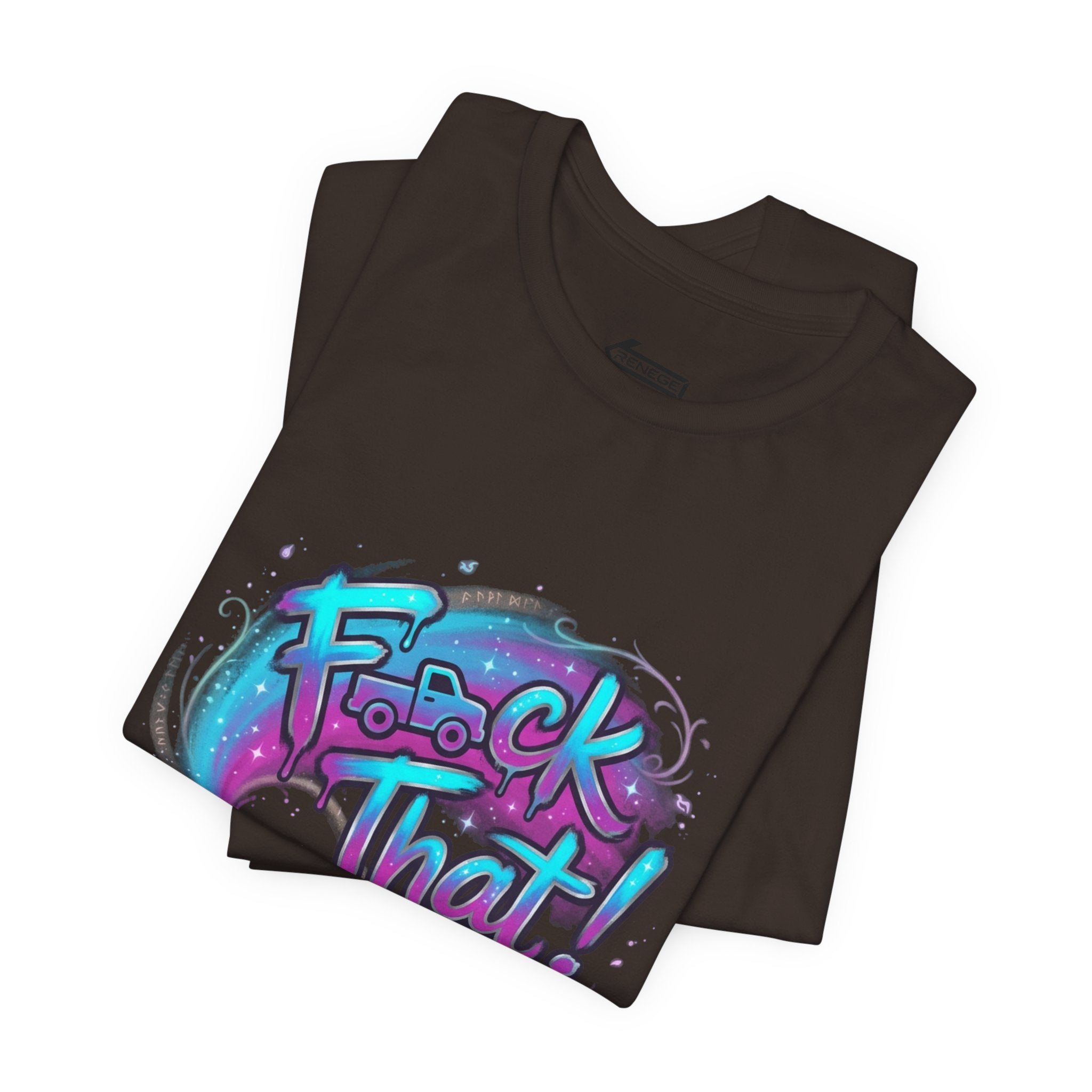Graffiti 'F*ck That!' Spray Can T‑Shirt