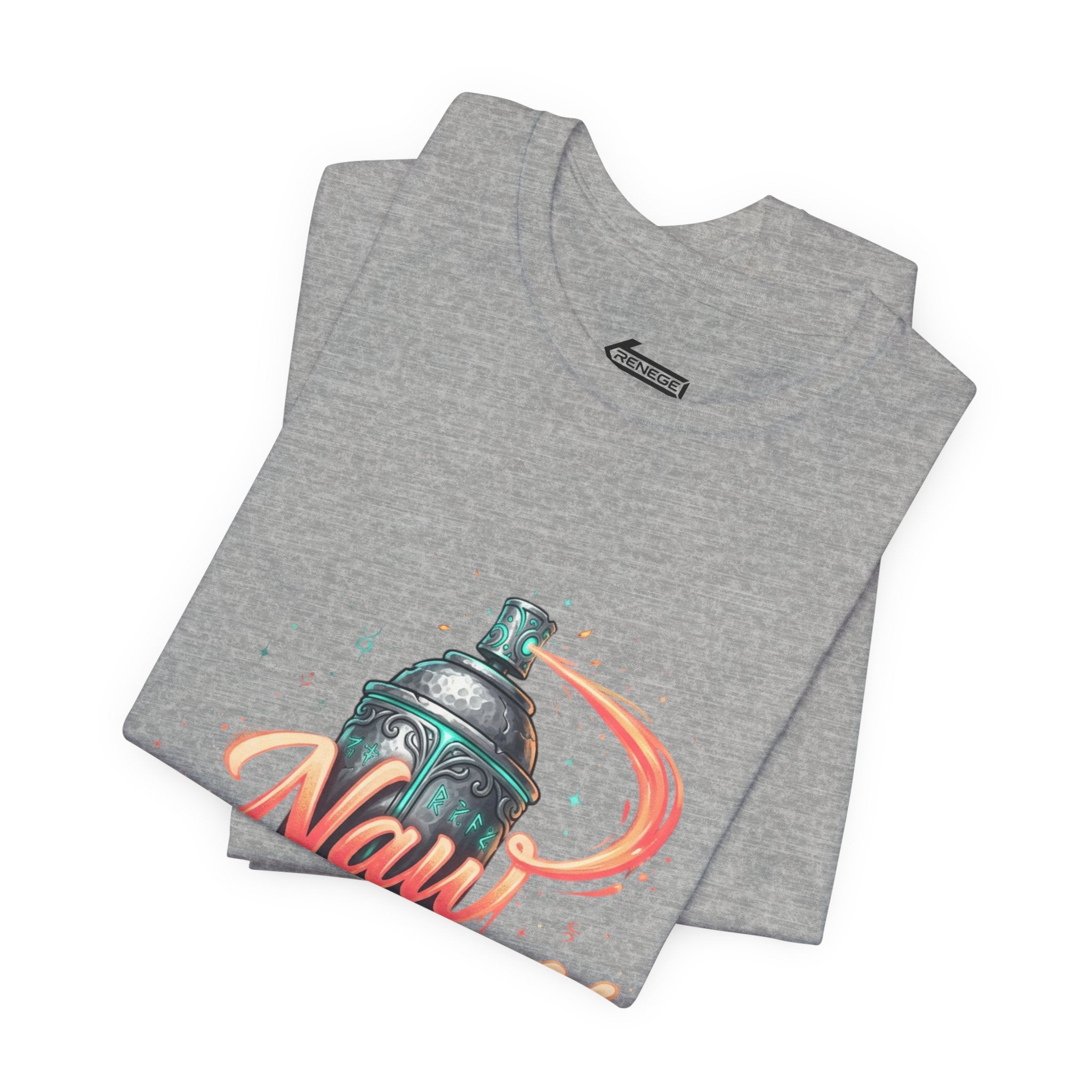 Spray Can 'Naw For Real' Graphic Tee