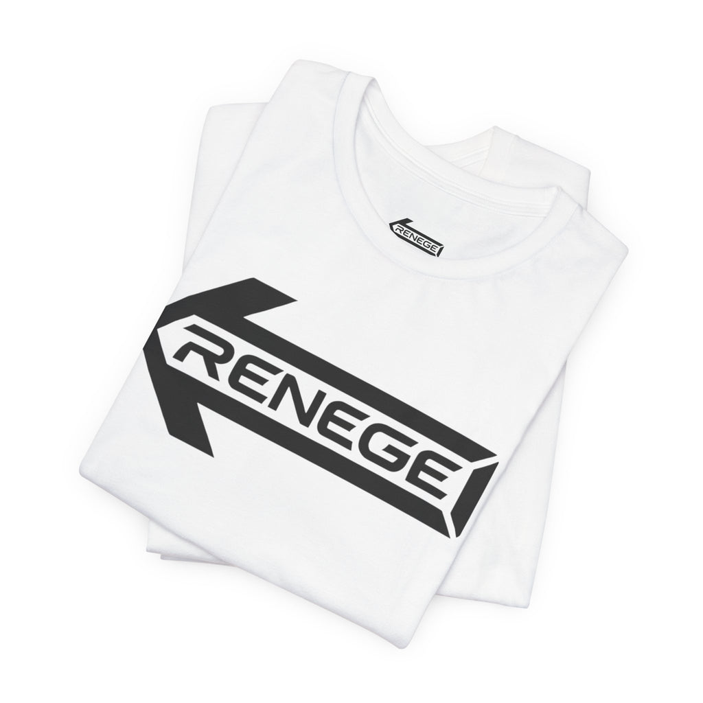 RenegE Arrow Logo Tee — Bold Streetwear Graphic T-Shirt
