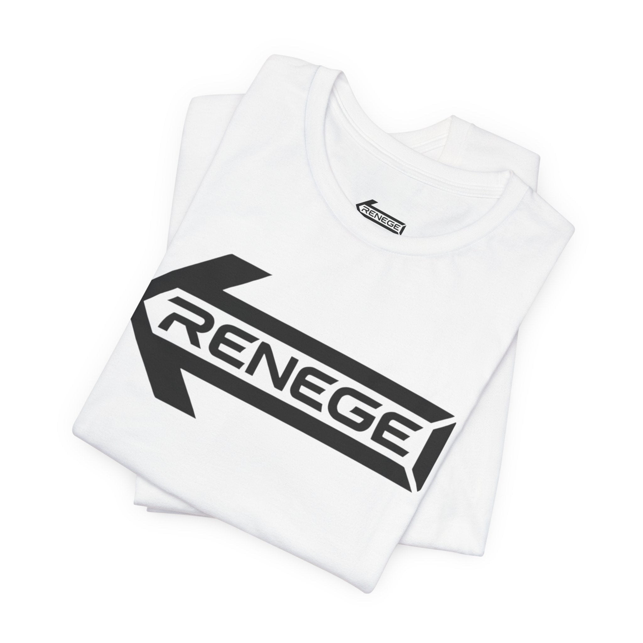 RenegE Arrow Logo Tee — Bold Streetwear Graphic T-Shirt