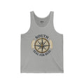 South Compass Tank Top — "South Seal For Real" Nautical Compass Graphic Tank