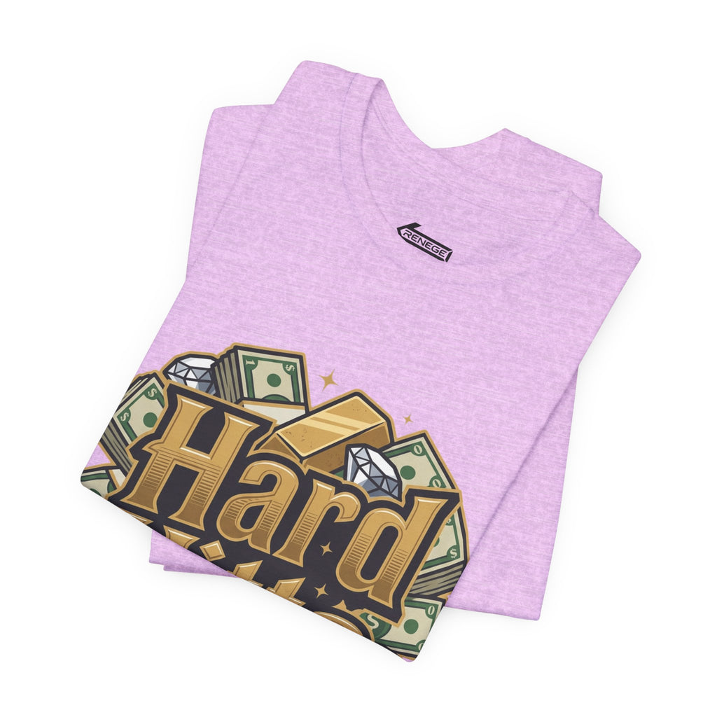Hard Hitta Money Graphic Tee — Retro Cash & Gold Logo T-Shirt
