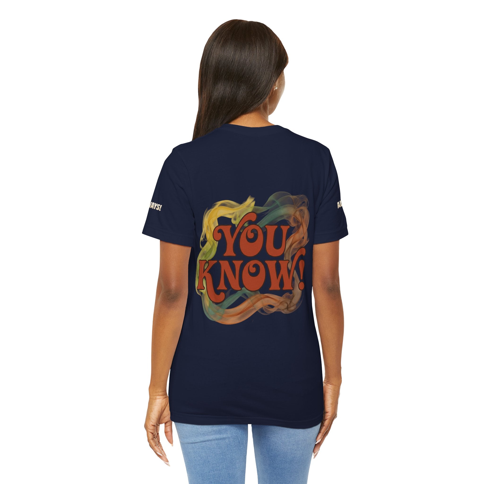 You Know! Graphic Tee — Retro Swirl Vintage Style T‑Shirt