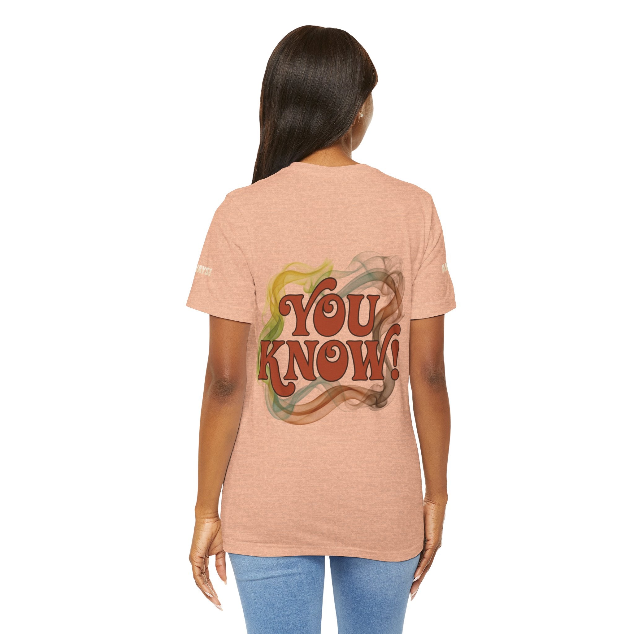 You Know! Graphic Tee — Retro Swirl Vintage Style T‑Shirt