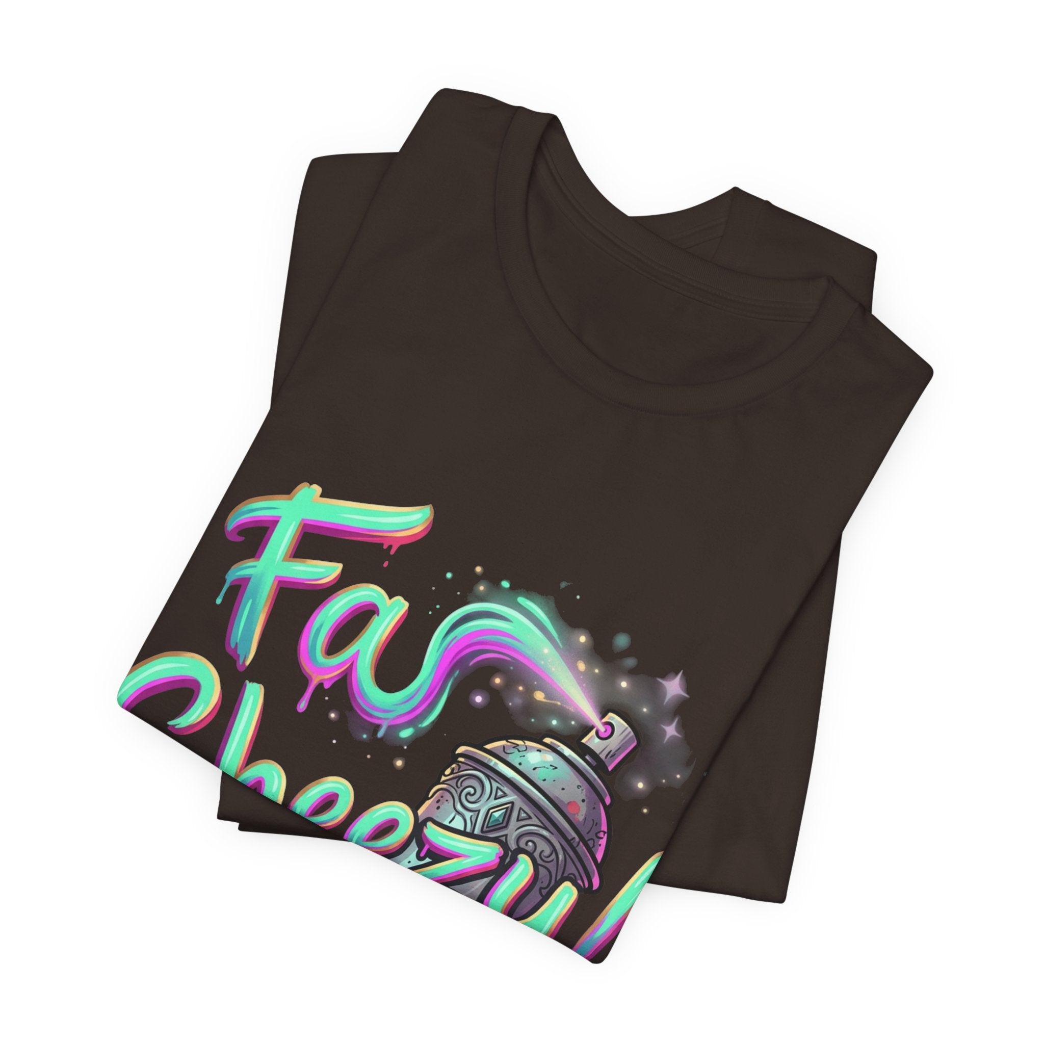 Graffiti Spray Can Tee — "Fas Sheezy!" Street Art T-Shirt