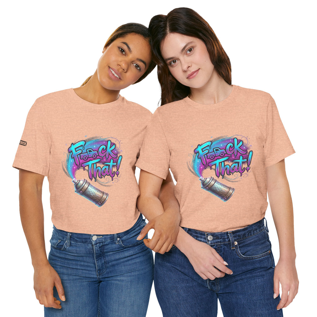 Graffiti 'F*ck That!' Spray Can T‑Shirt
