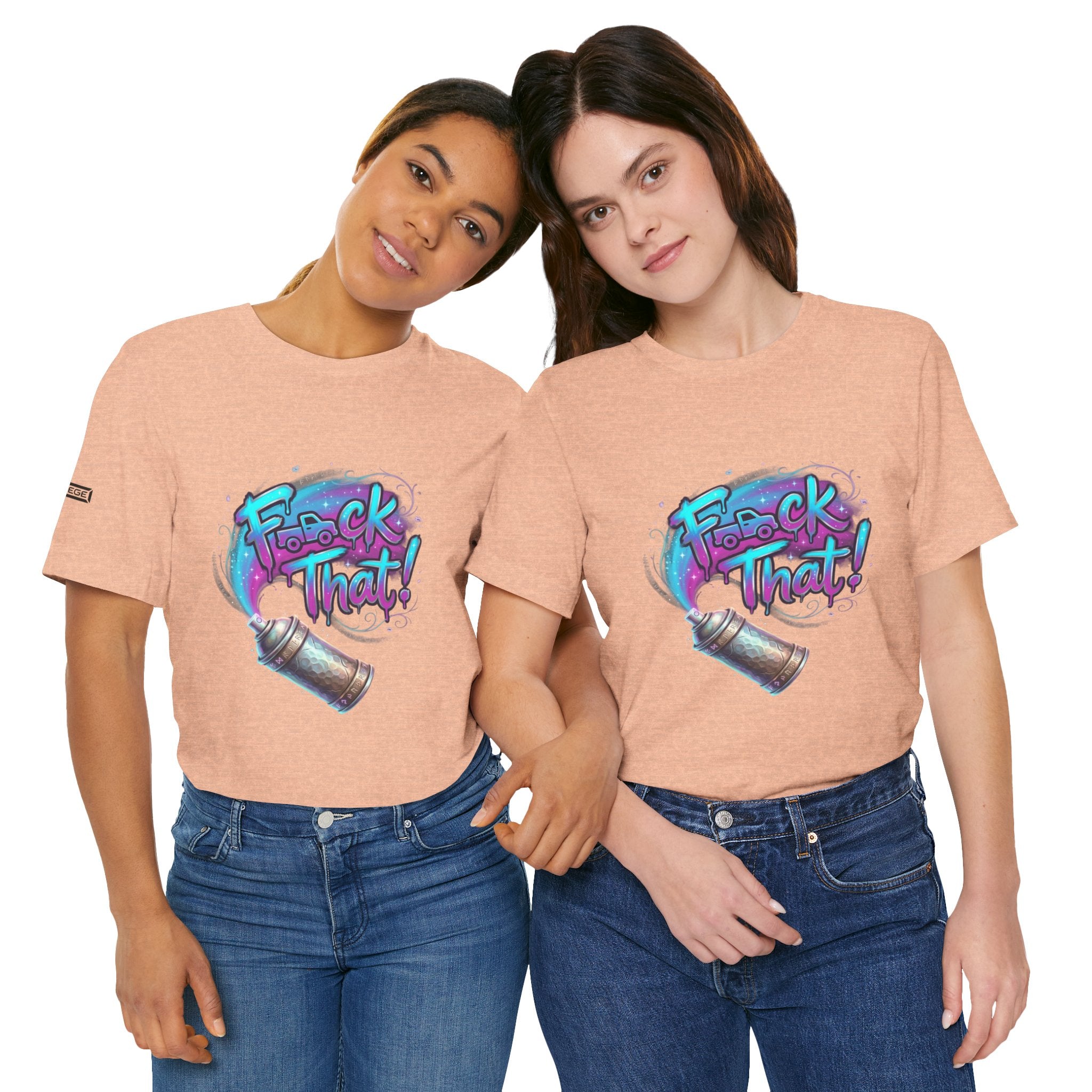 Graffiti 'F*ck That!' Spray Can T‑Shirt