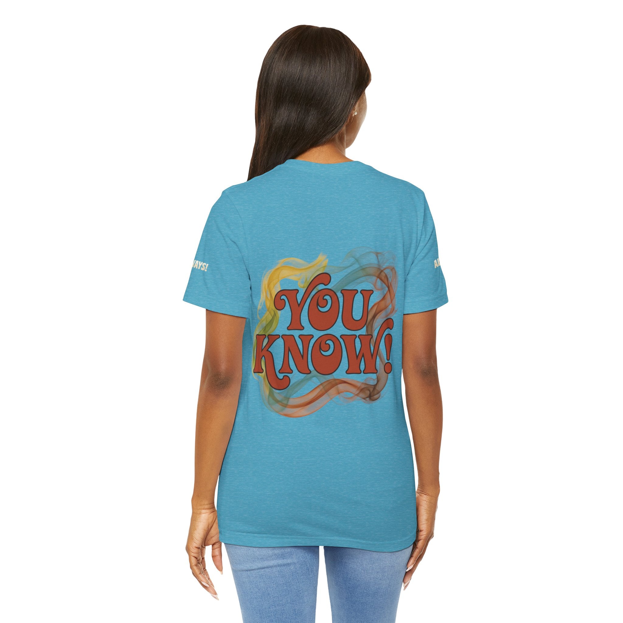 You Know! Graphic Tee — Retro Swirl Vintage Style T‑Shirt