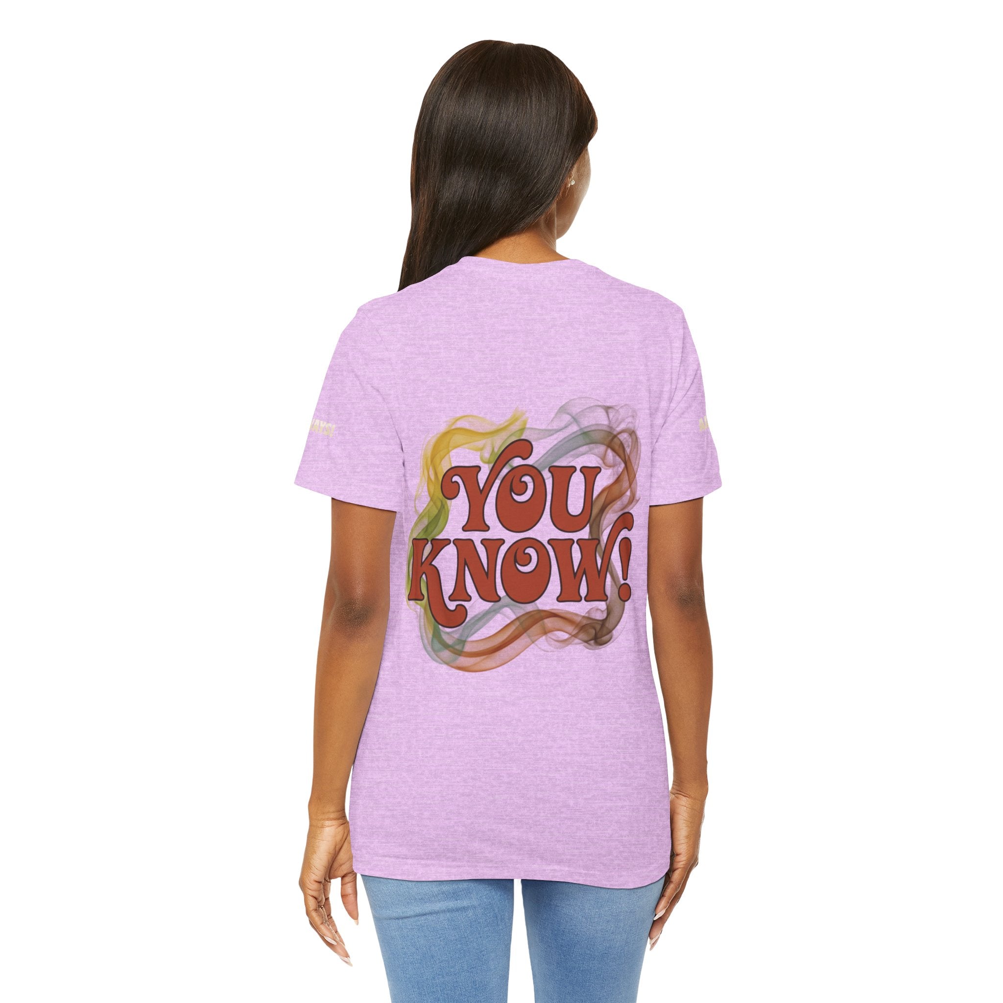 You Know! Graphic Tee — Retro Swirl Vintage Style T‑Shirt