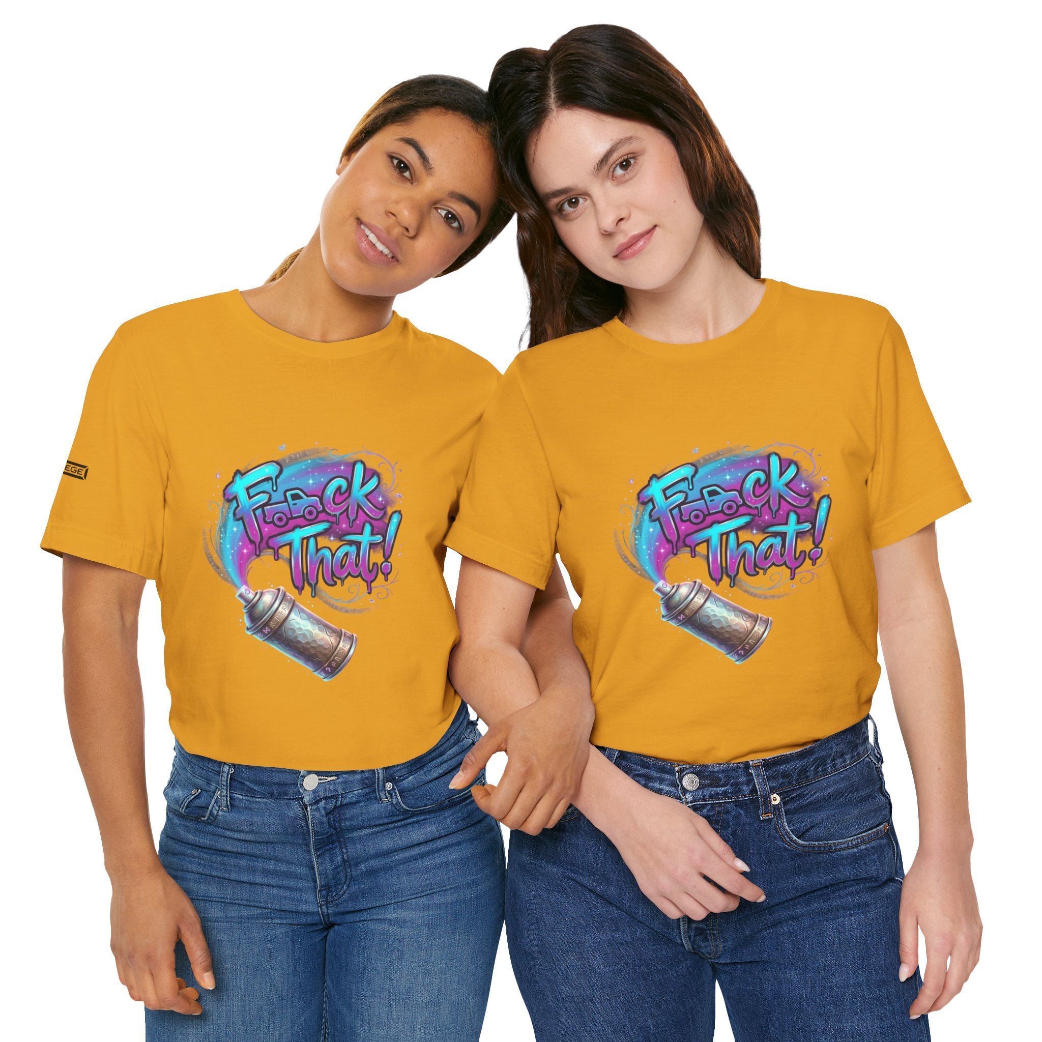 Graffiti 'F*ck That!' Spray Can T‑Shirt