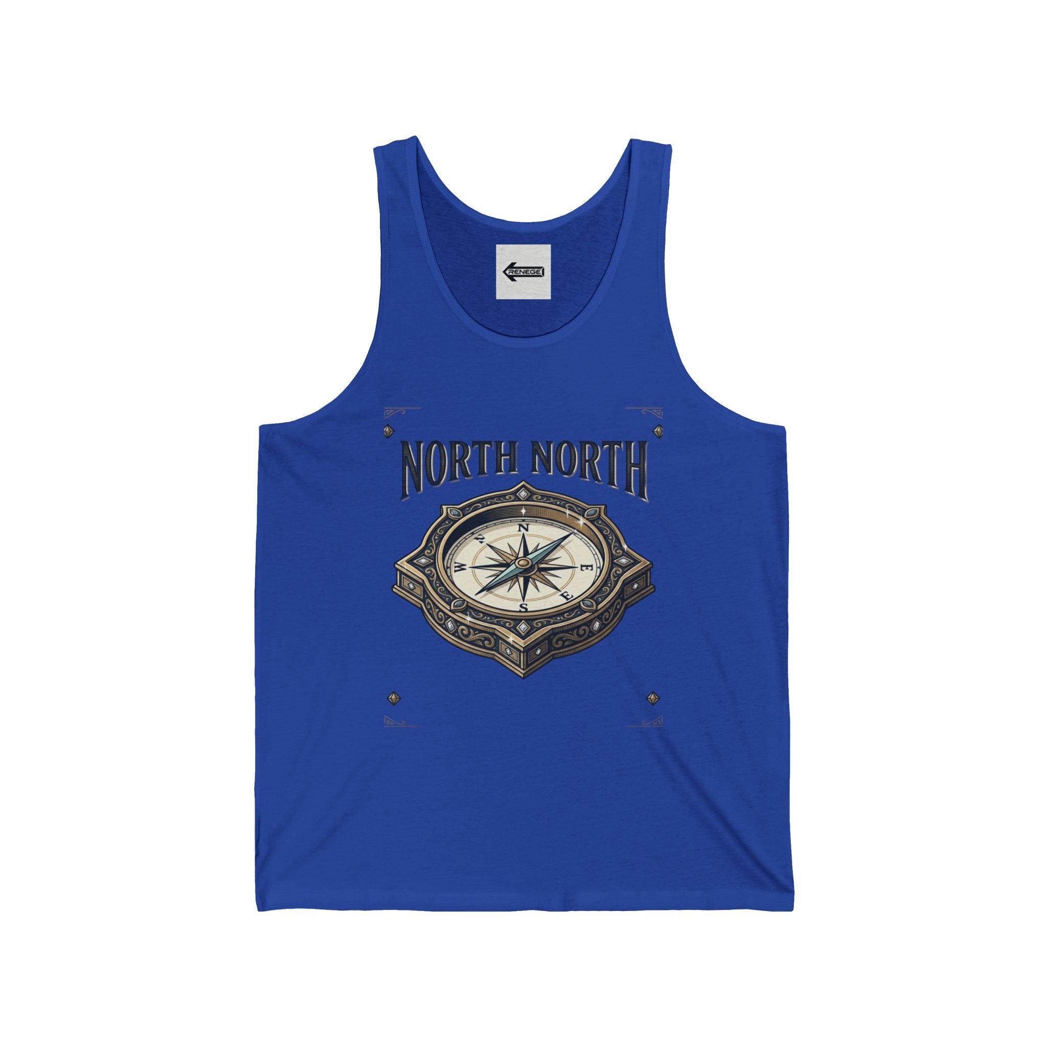 Compass Tank Top — "North North" Nautical Graphic Tank