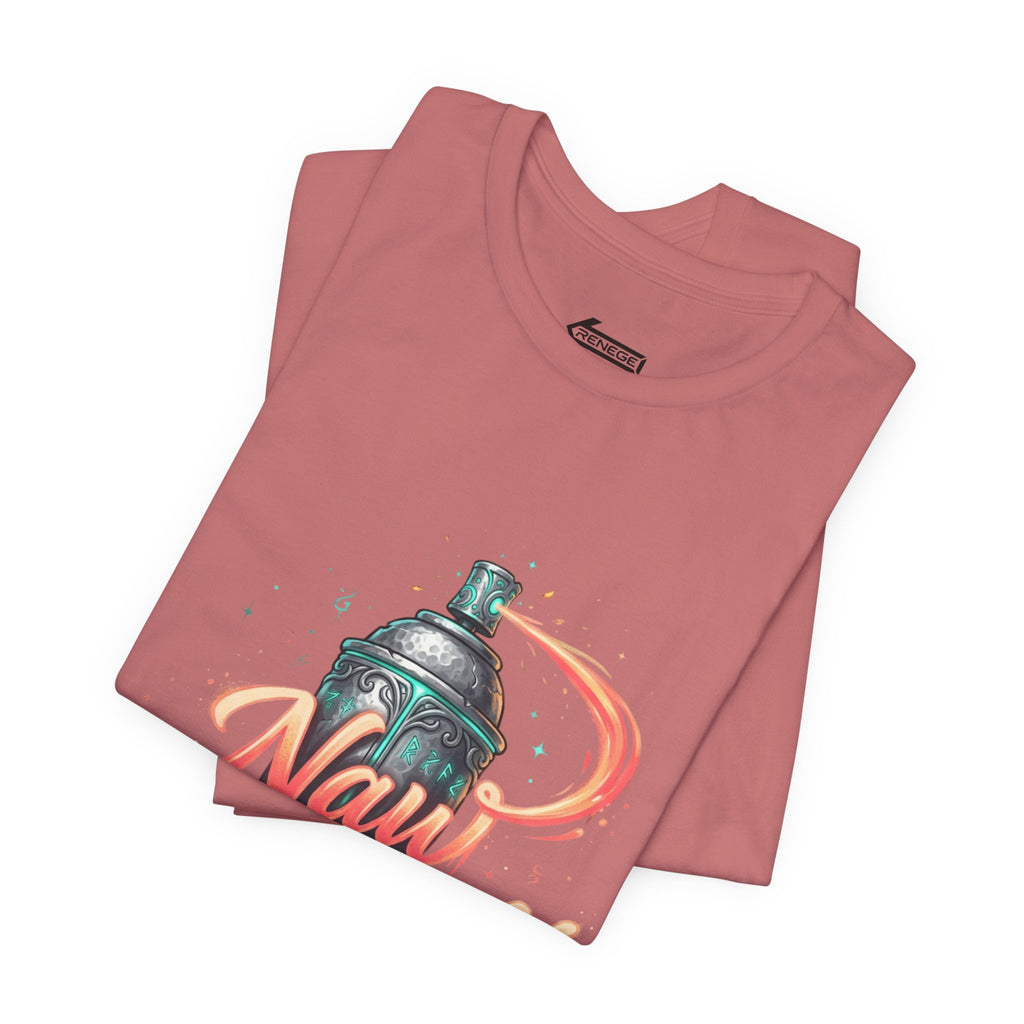 Spray Can 'Naw For Real' Graphic Tee