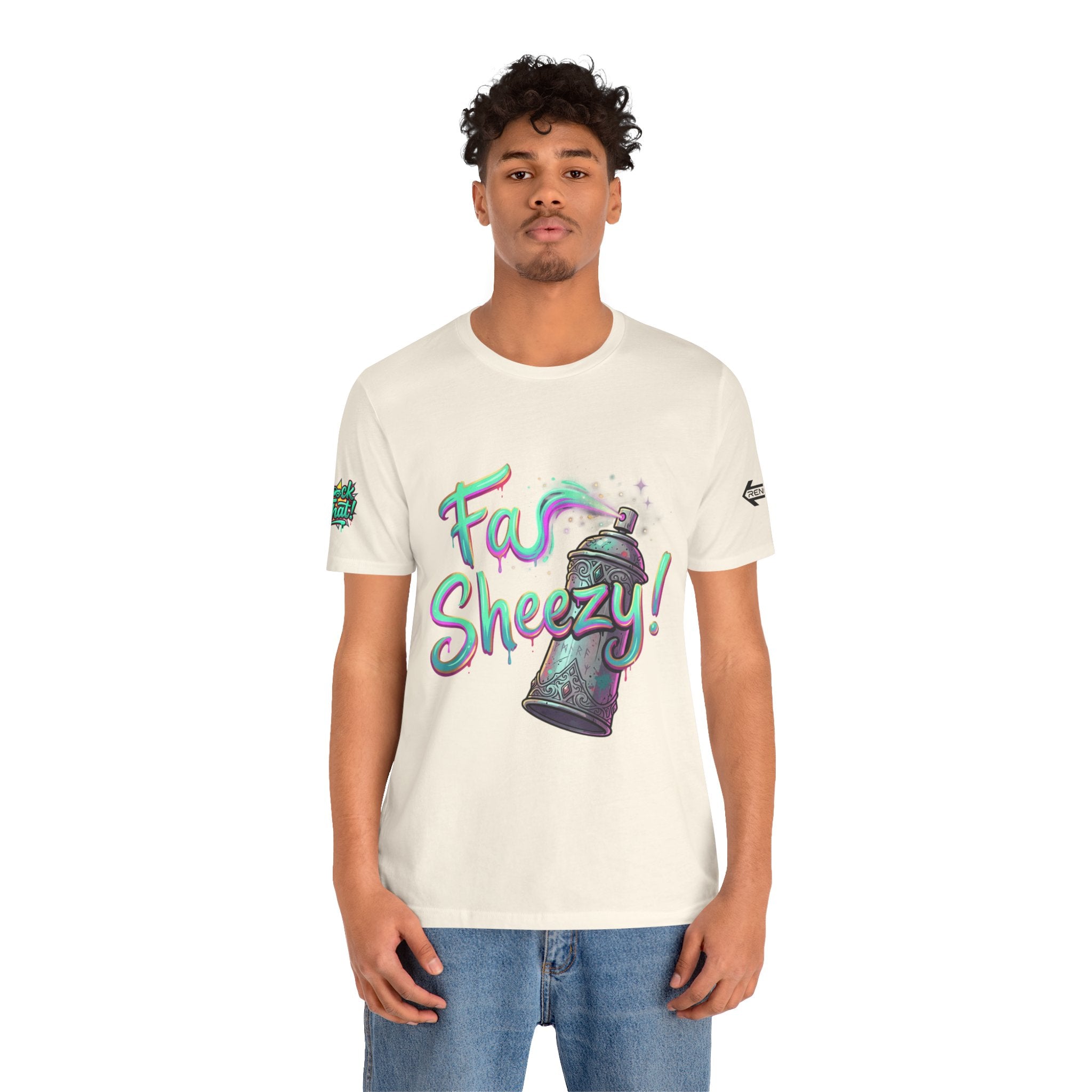 Graffiti Spray Can Tee — "Fas Sheezy!" Street Art T-Shirt