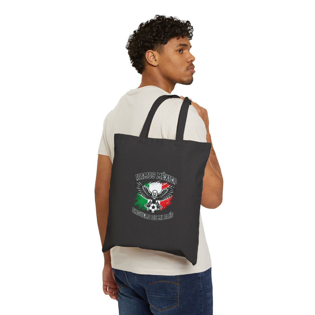Mexico Pride Retro Soccer Tote | country pride, national colors