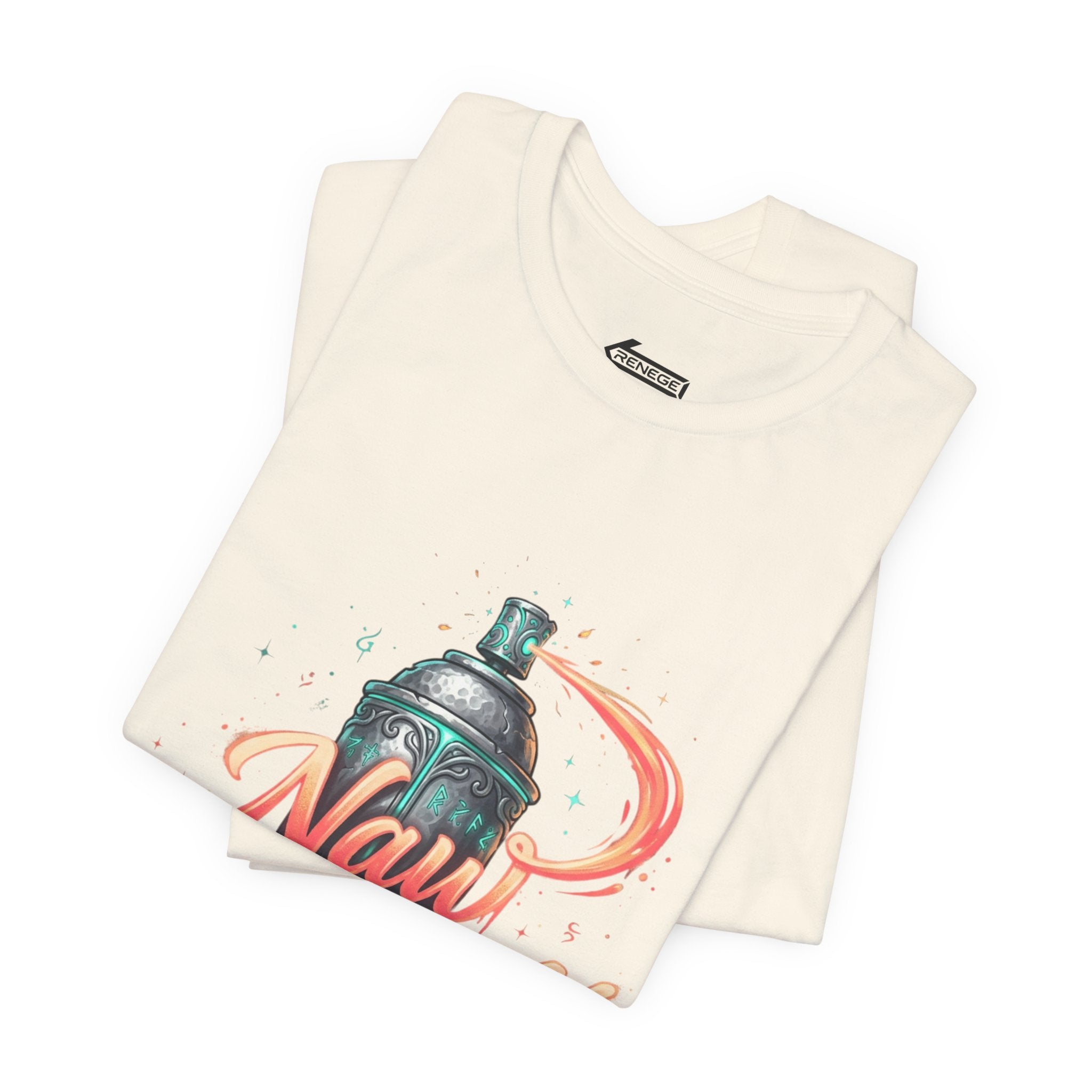 Spray Can 'Naw For Real' Graphic Tee