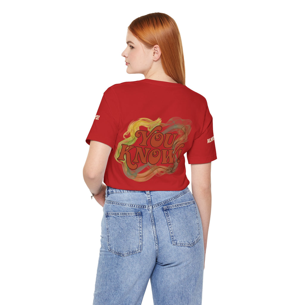 You Know! Graphic Tee — Retro Swirl Vintage Style T‑Shirt