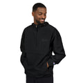 Orange Packable Anorak Jacket with Chest Patch