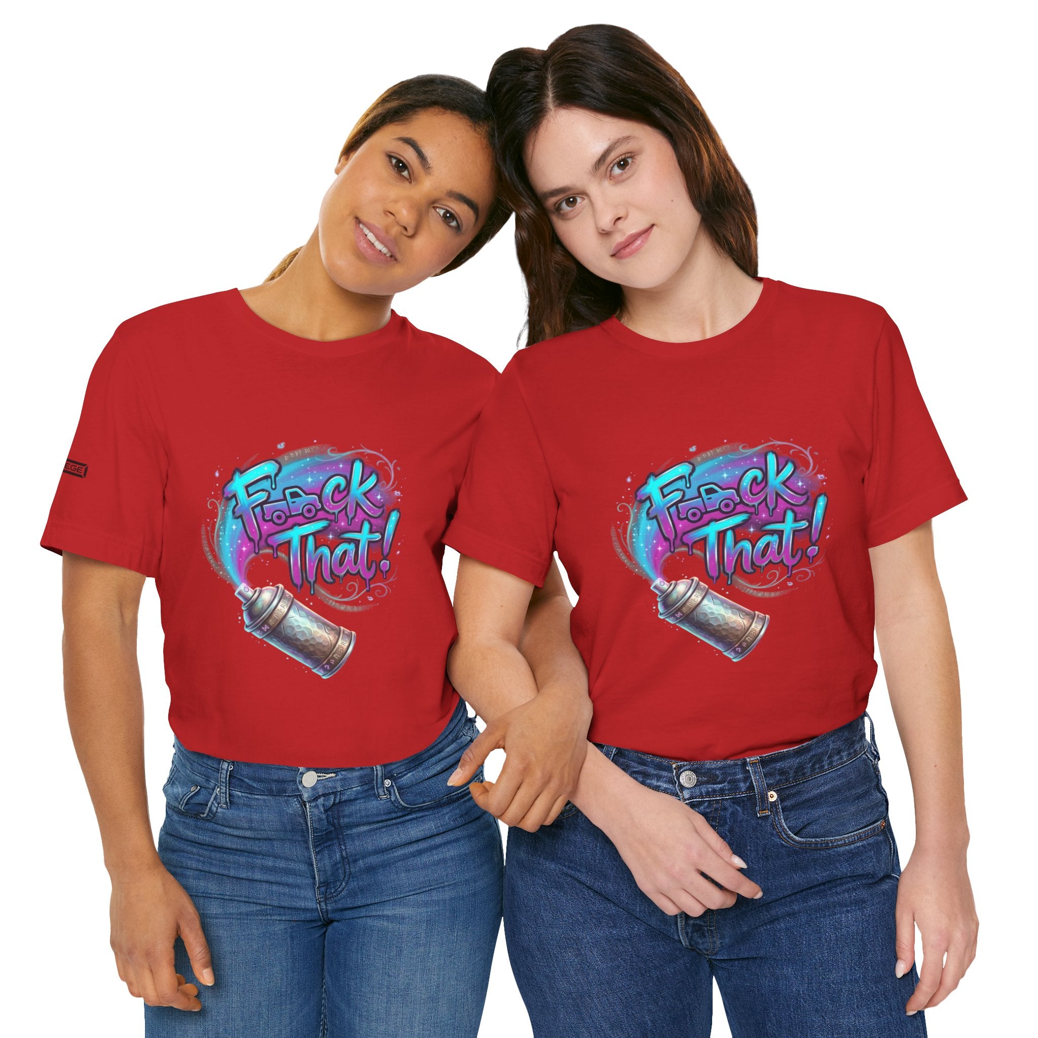 Graffiti 'F*ck That!' Spray Can T‑Shirt