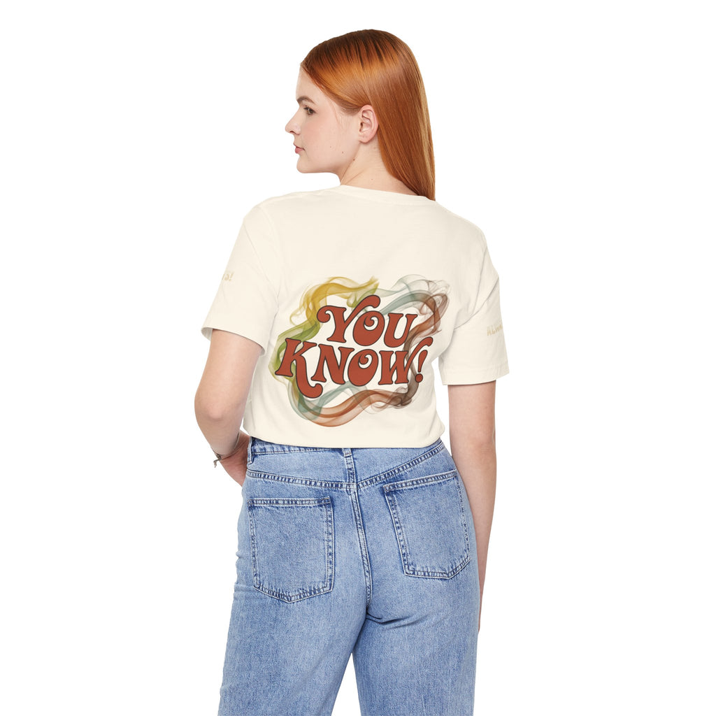 You Know! Graphic Tee — Retro Swirl Vintage Style T‑Shirt