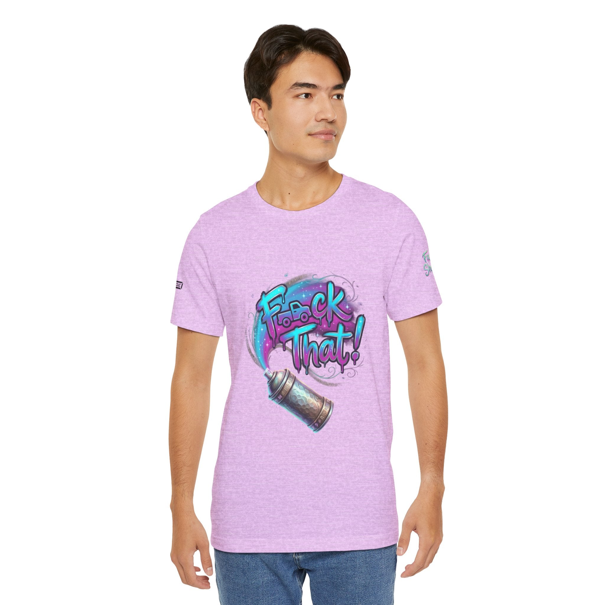 Graffiti 'F*ck That!' Spray Can T‑Shirt