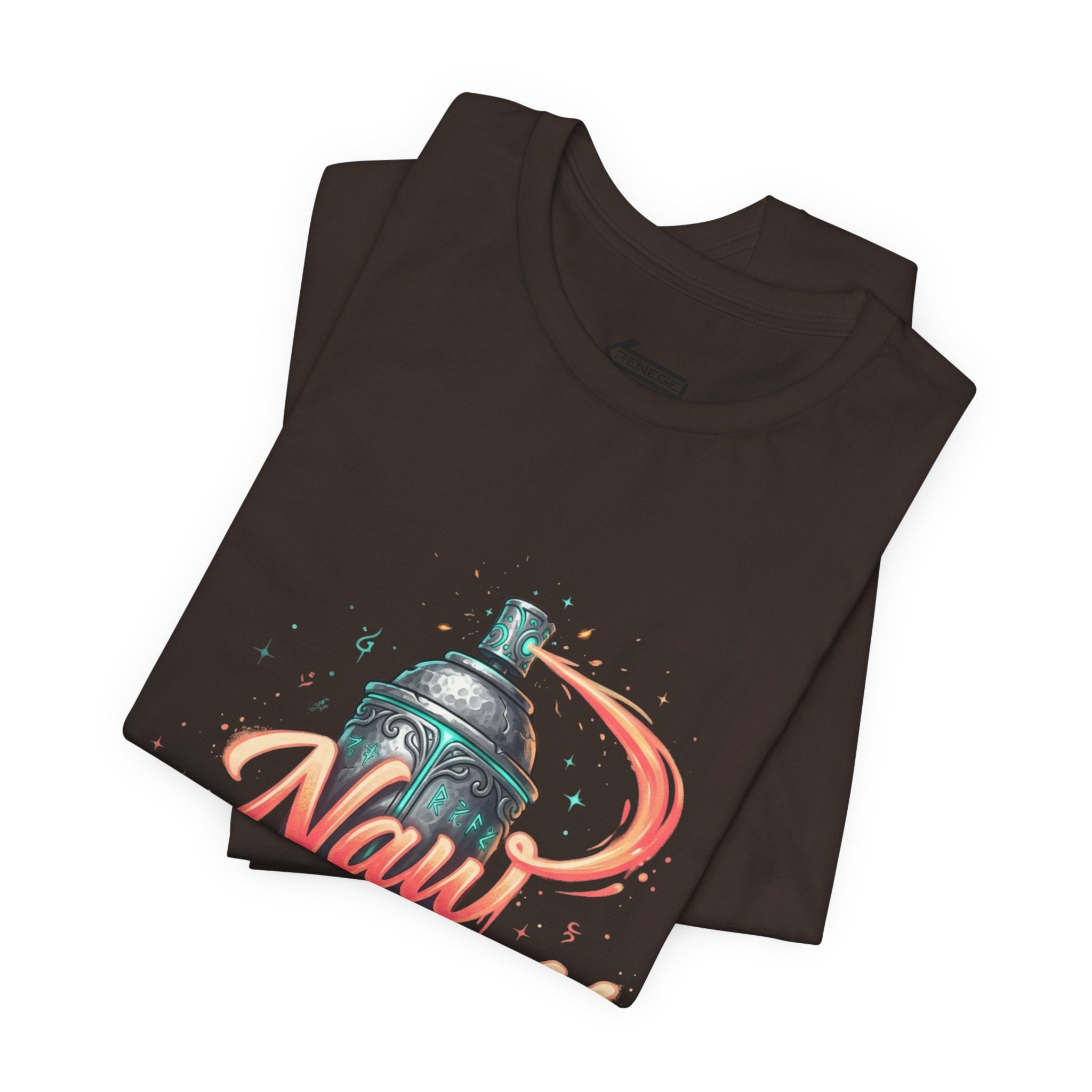 Spray Can 'Naw For Real' Graphic Tee