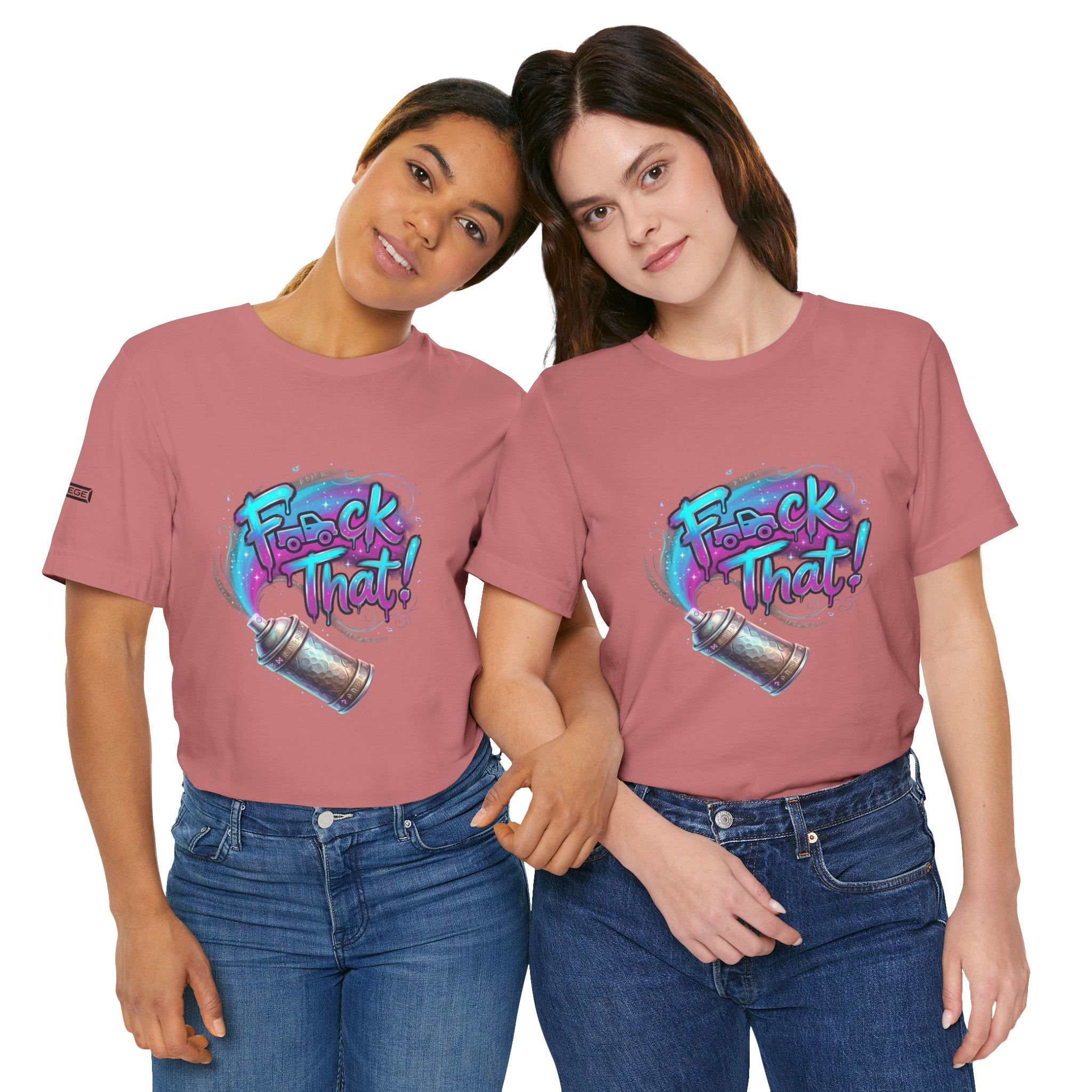 Graffiti 'F*ck That!' Spray Can T‑Shirt