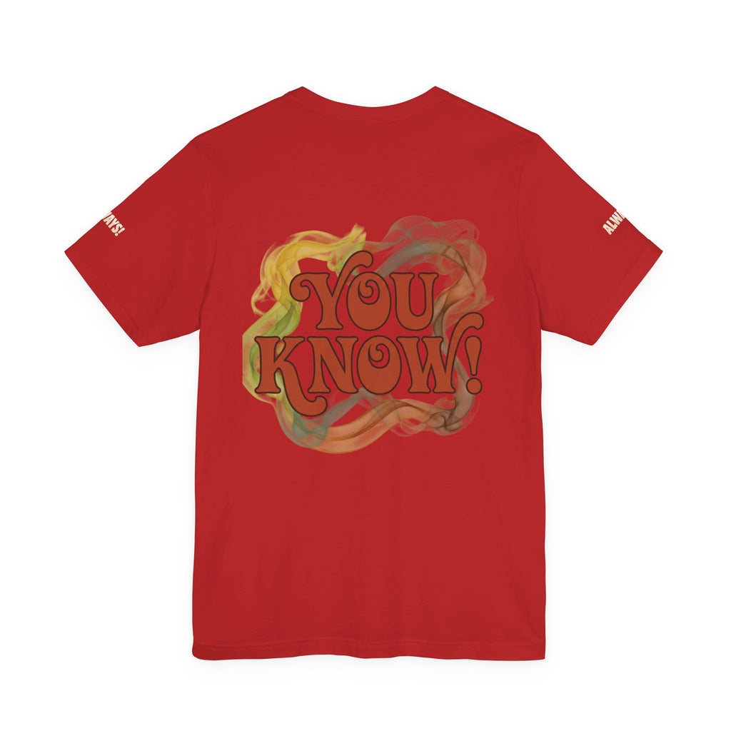 You Know! Graphic Tee — Retro Swirl Vintage Style T‑Shirt
