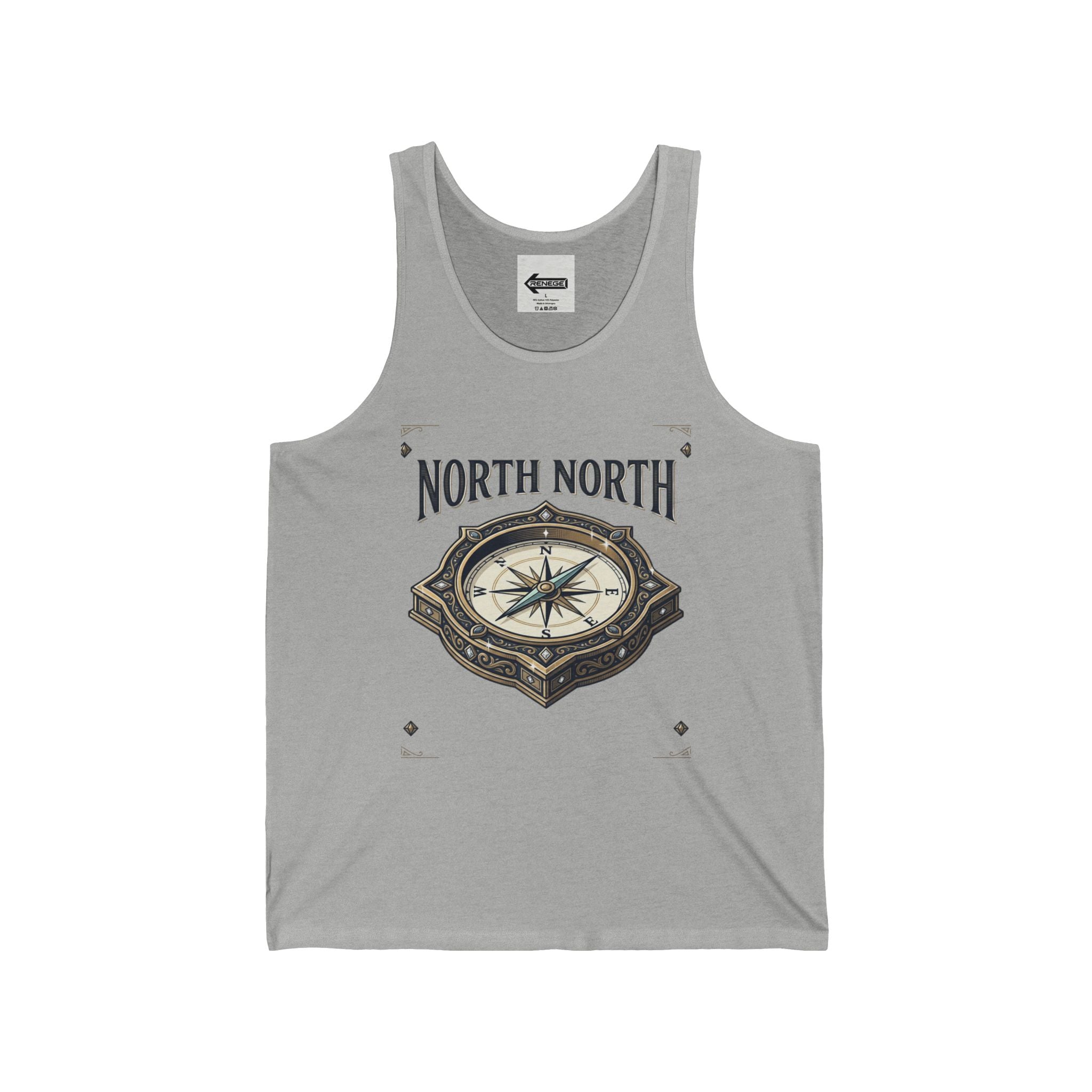 Compass Tank Top — "North North" Nautical Graphic Tank