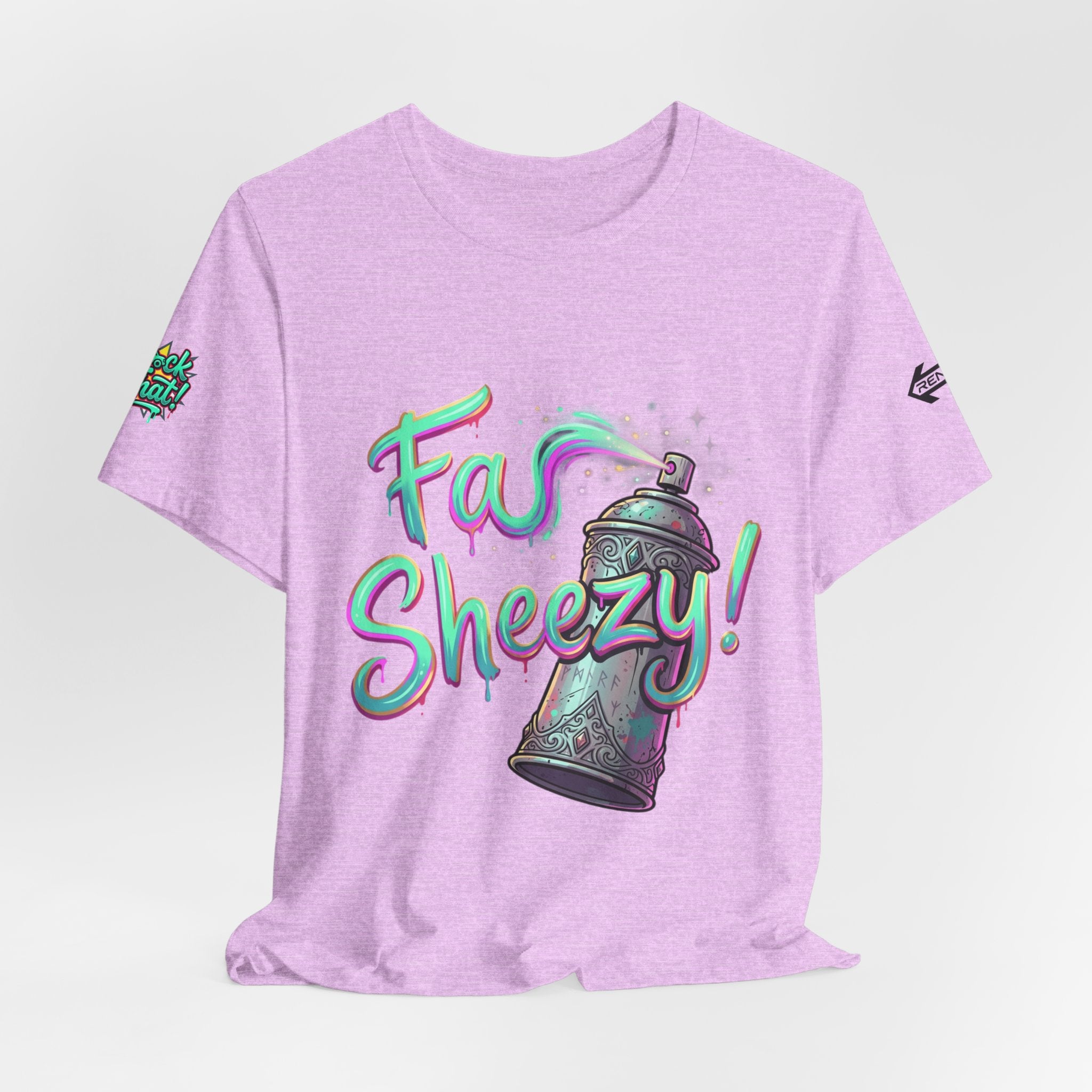 Graffiti Spray Can Tee — "Fas Sheezy!" Street Art T-Shirt