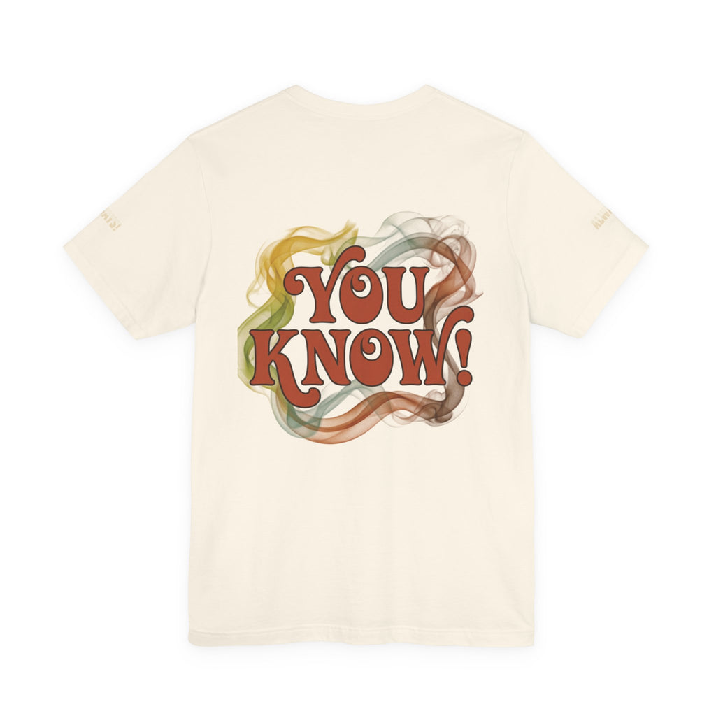 You Know! Graphic Tee — Retro Swirl Vintage Style T‑Shirt