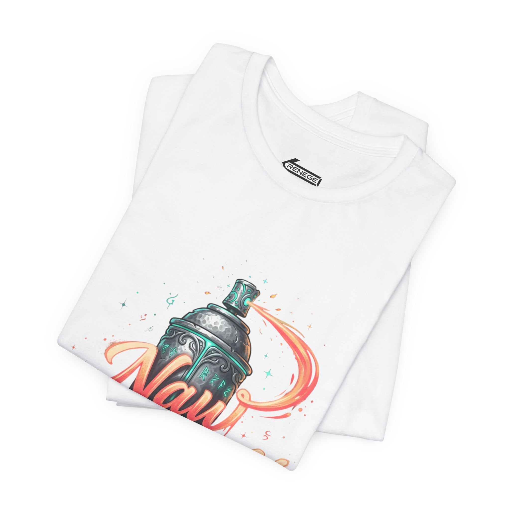 Spray Can 'Naw For Real' Graphic Tee