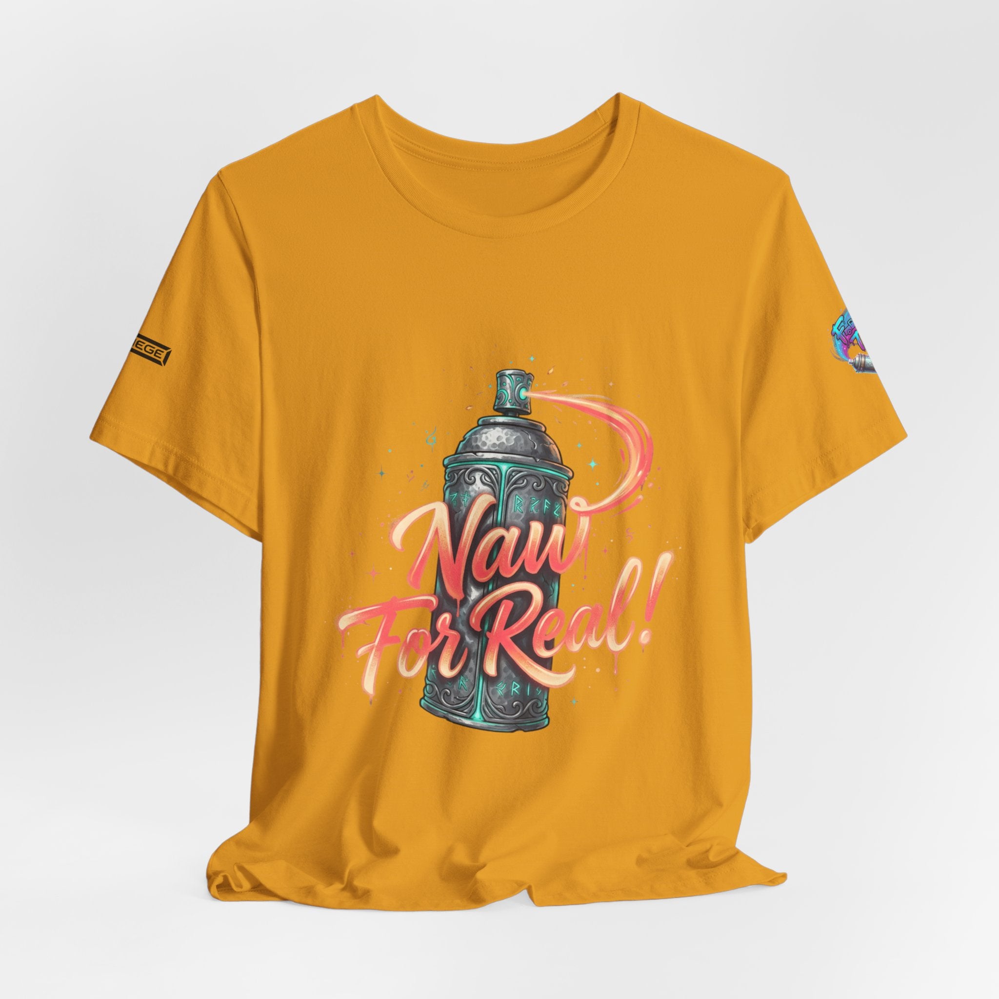 Spray Can 'Naw For Real' Graphic Tee