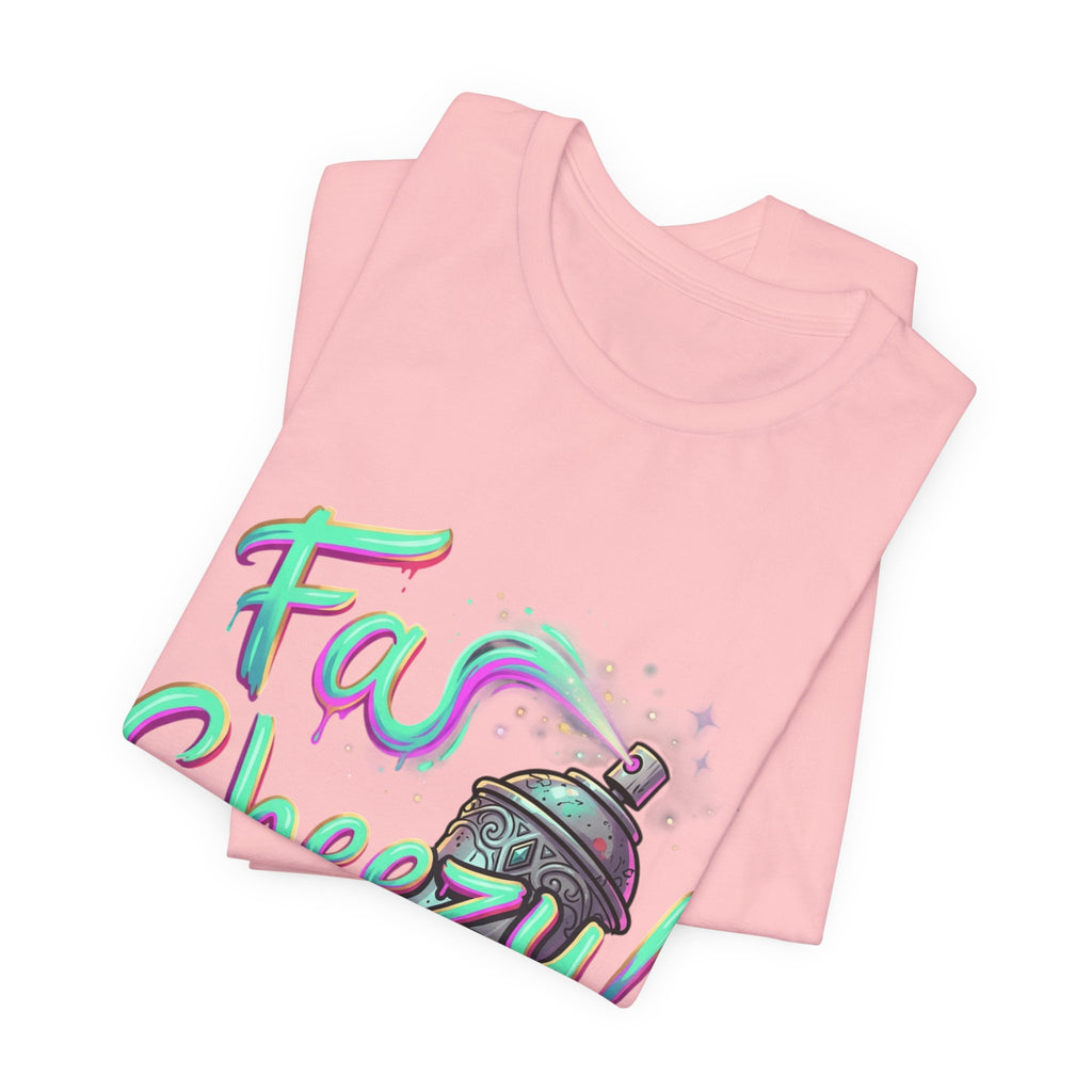 Graffiti Spray Can Tee — "Fas Sheezy!" Street Art T-Shirt