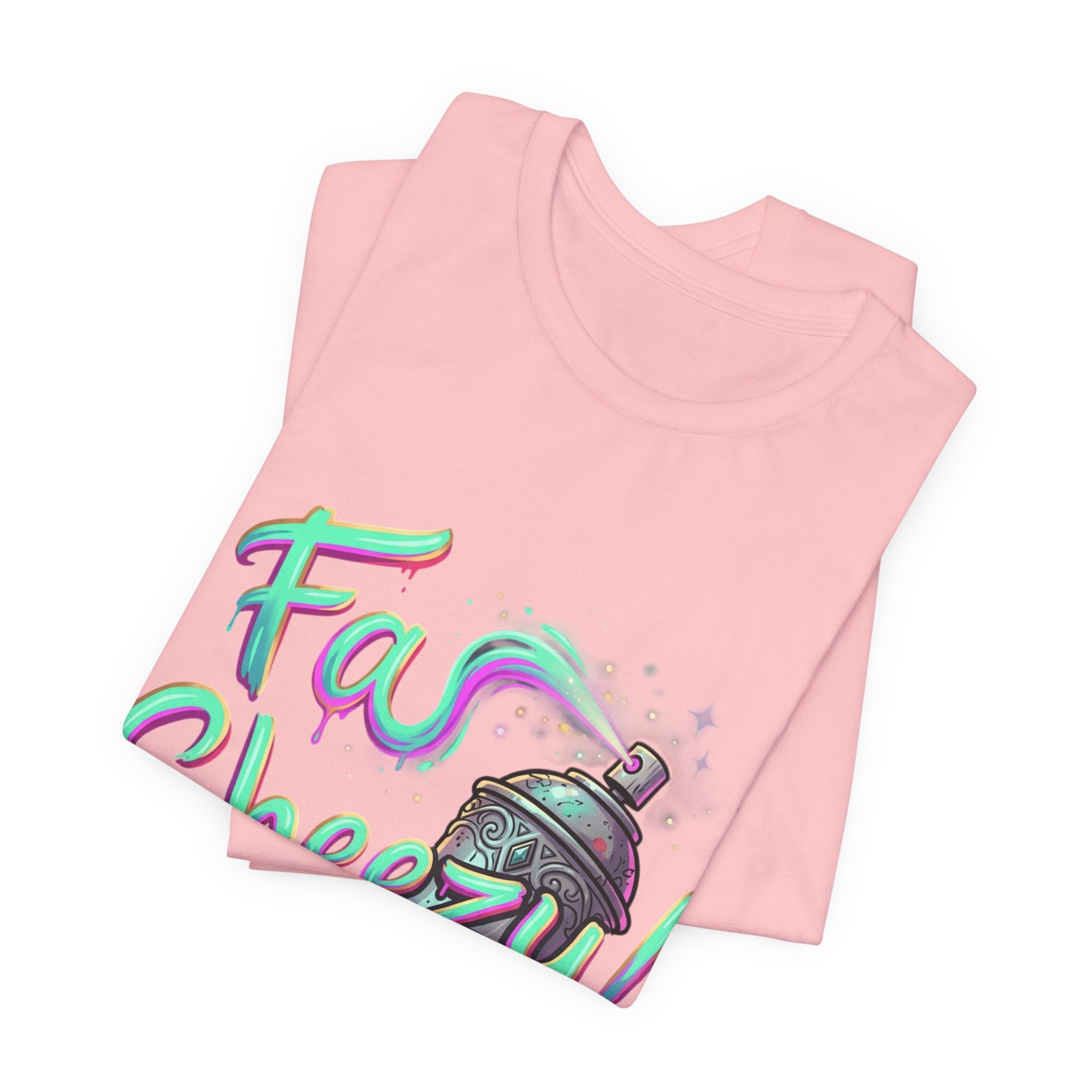 Graffiti Spray Can Tee — "Fas Sheezy!" Street Art T-Shirt