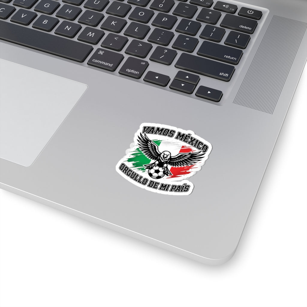Vamos México Sticker — Orgullo de mi País Soccer Eagle (Kiss-Cut)