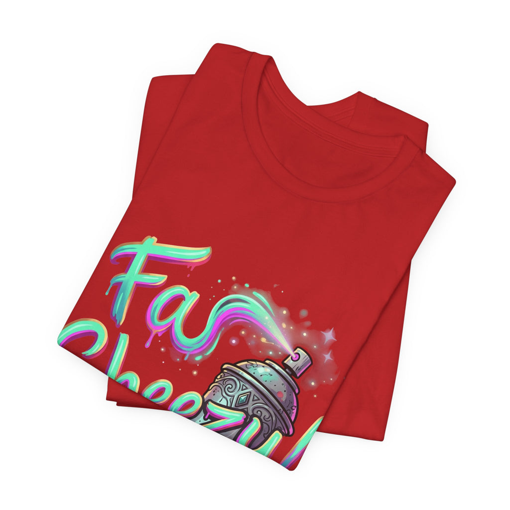 Graffiti Spray Can Tee — "Fas Sheezy!" Street Art T-Shirt