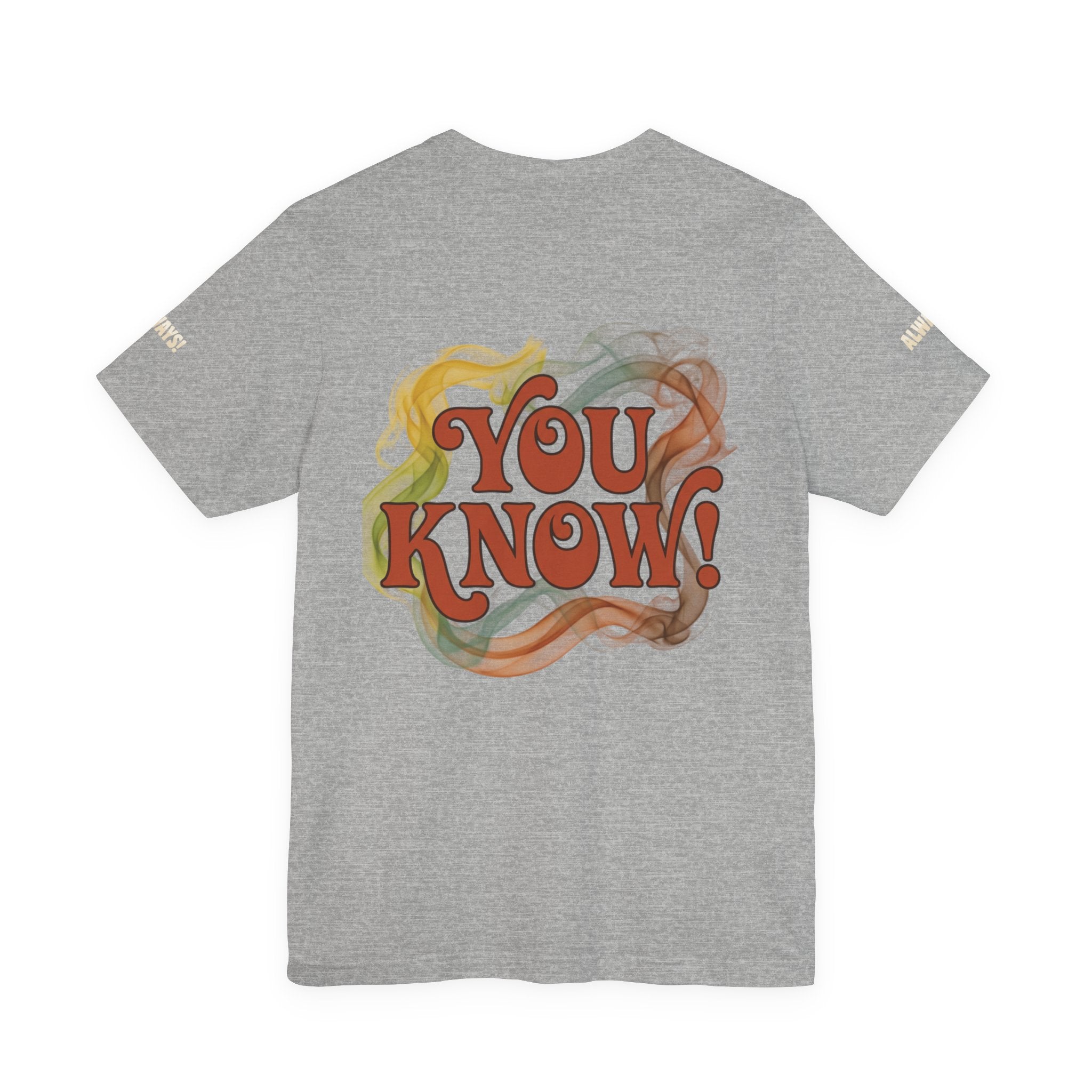 You Know! Graphic Tee — Retro Swirl Vintage Style T‑Shirt