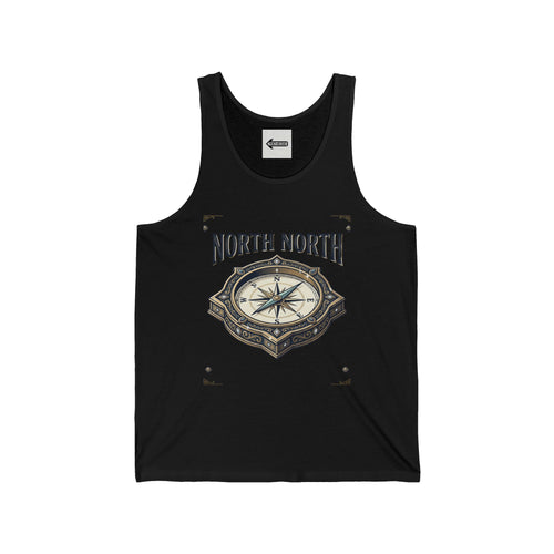 Compass Tank Top — "North North" Nautical Graphic Tank
