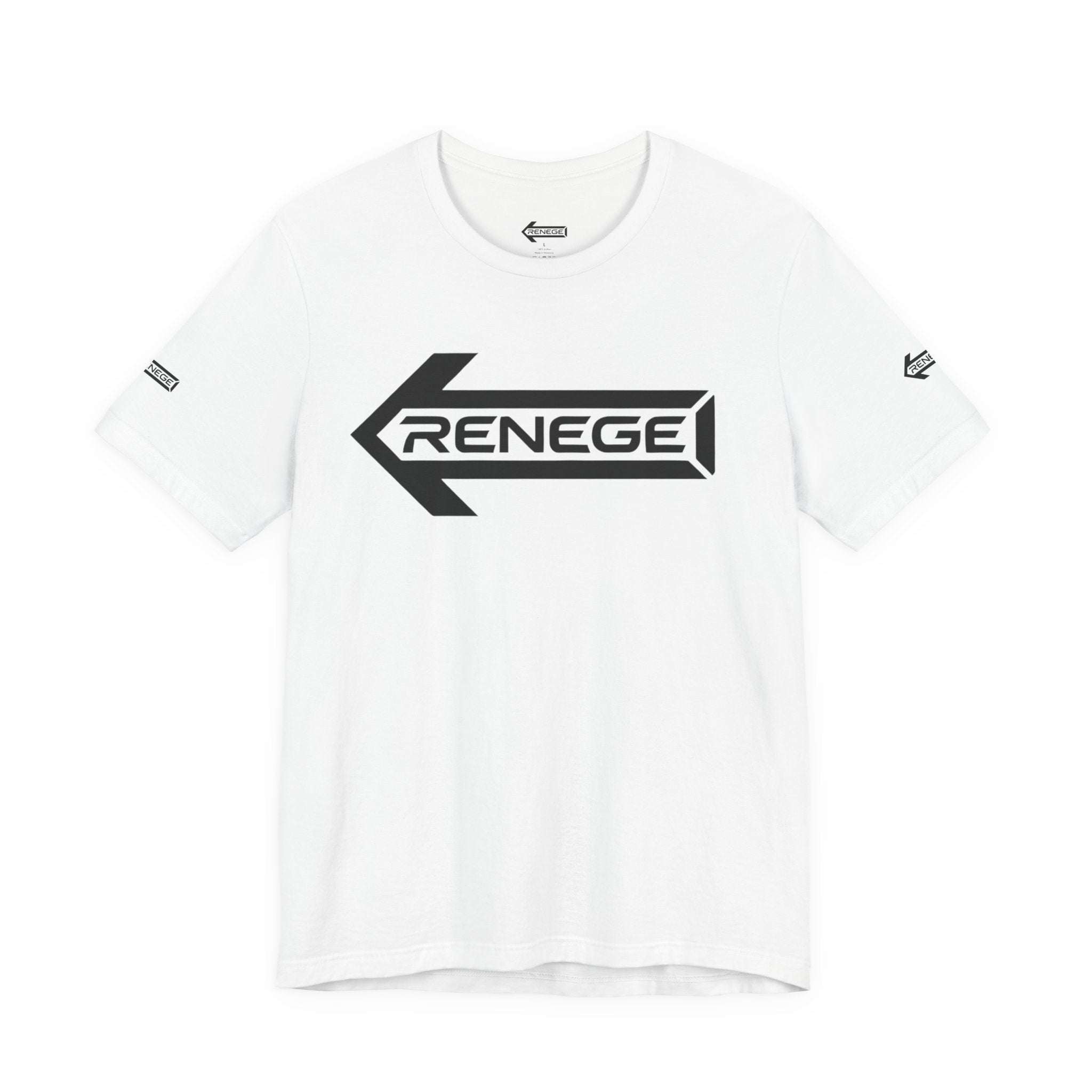 RenegE Arrow Logo Tee — Bold Streetwear Graphic T-Shirt