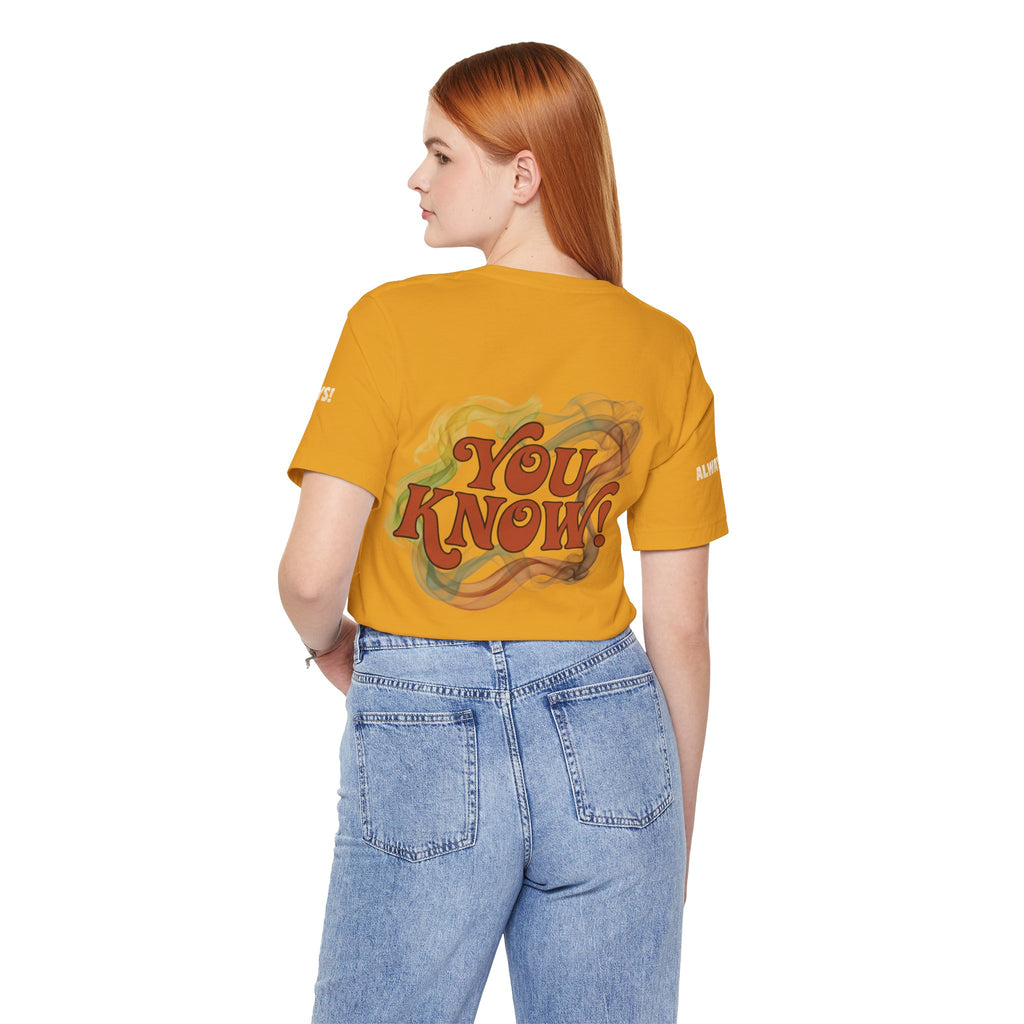 You Know! Graphic Tee — Retro Swirl Vintage Style T‑Shirt