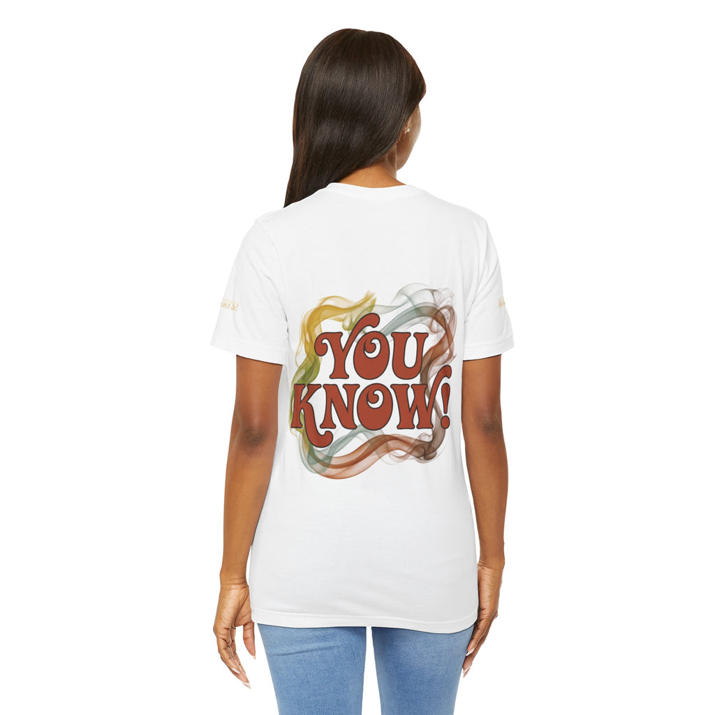 You Know! Graphic Tee — Retro Swirl Vintage Style T‑Shirt