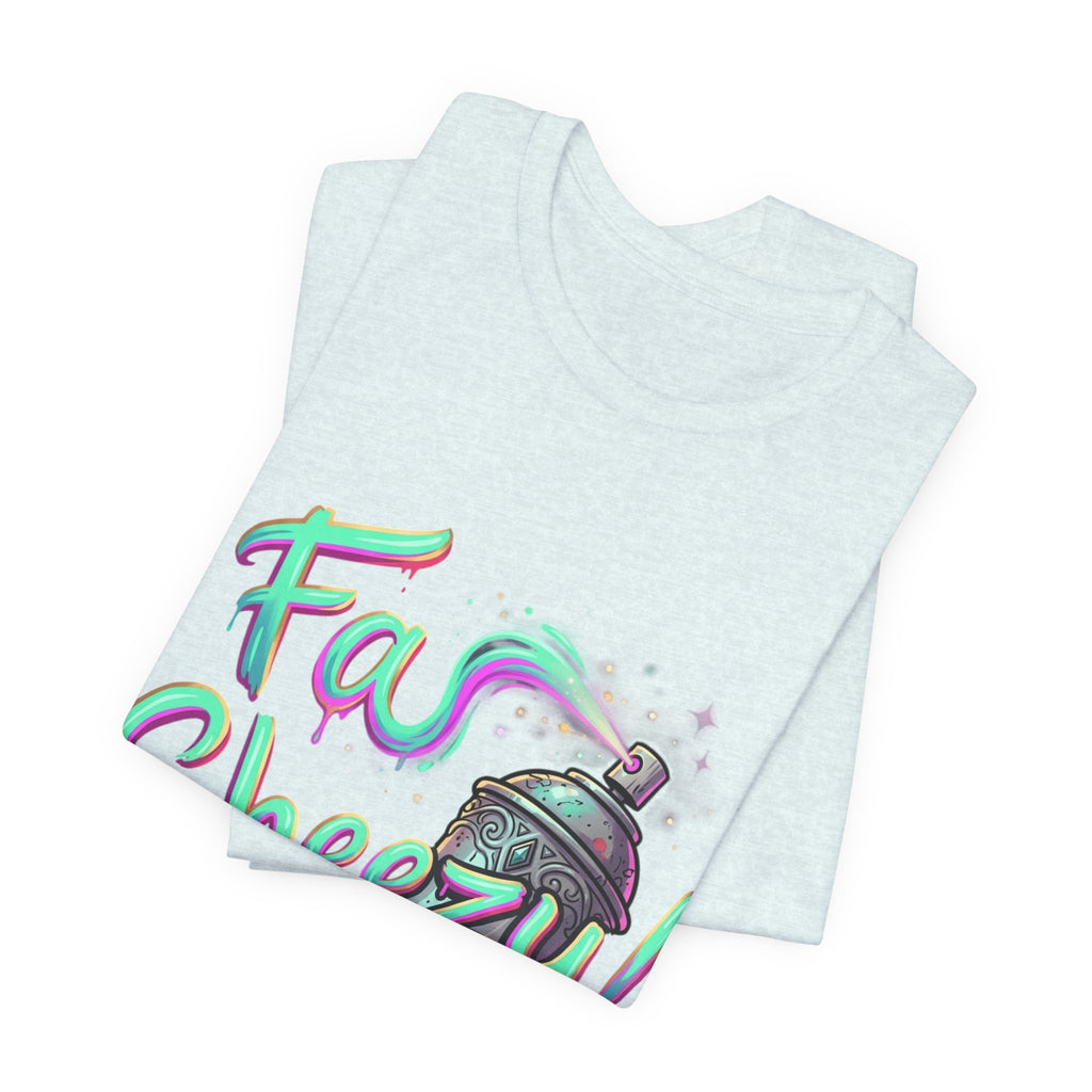 Graffiti Spray Can Tee — "Fas Sheezy!" Street Art T-Shirt