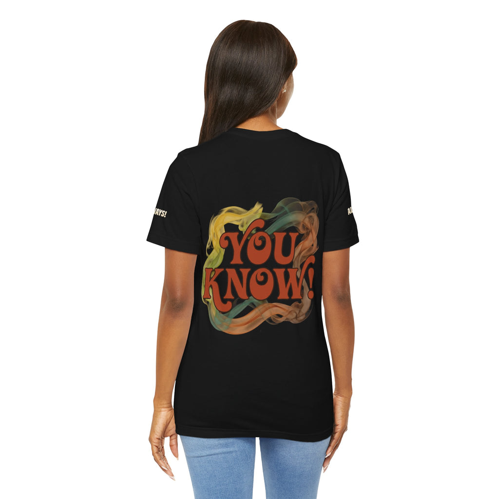 You Know! Graphic Tee — Retro Swirl Vintage Style T‑Shirt