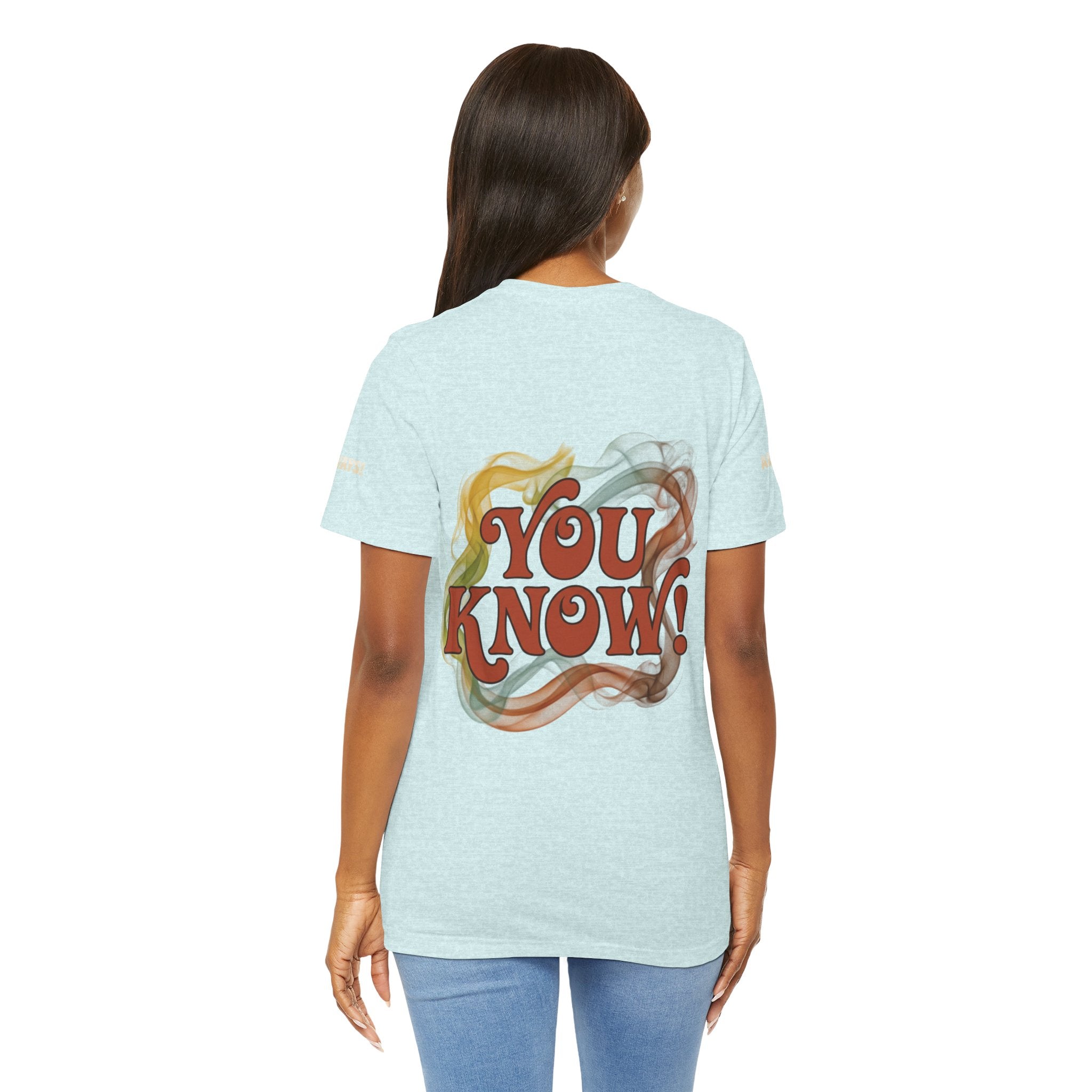 You Know! Graphic Tee — Retro Swirl Vintage Style T‑Shirt