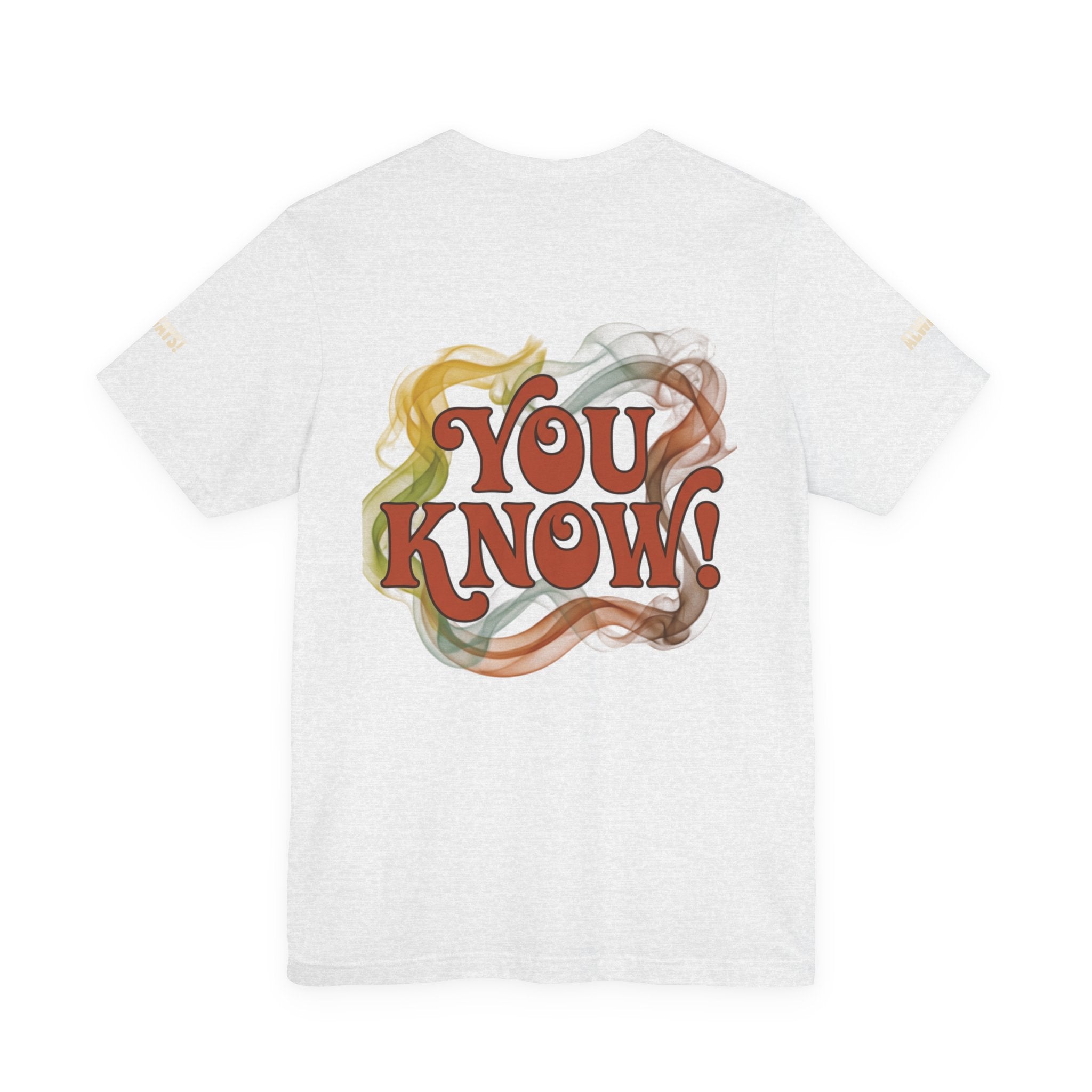 You Know! Graphic Tee — Retro Swirl Vintage Style T‑Shirt