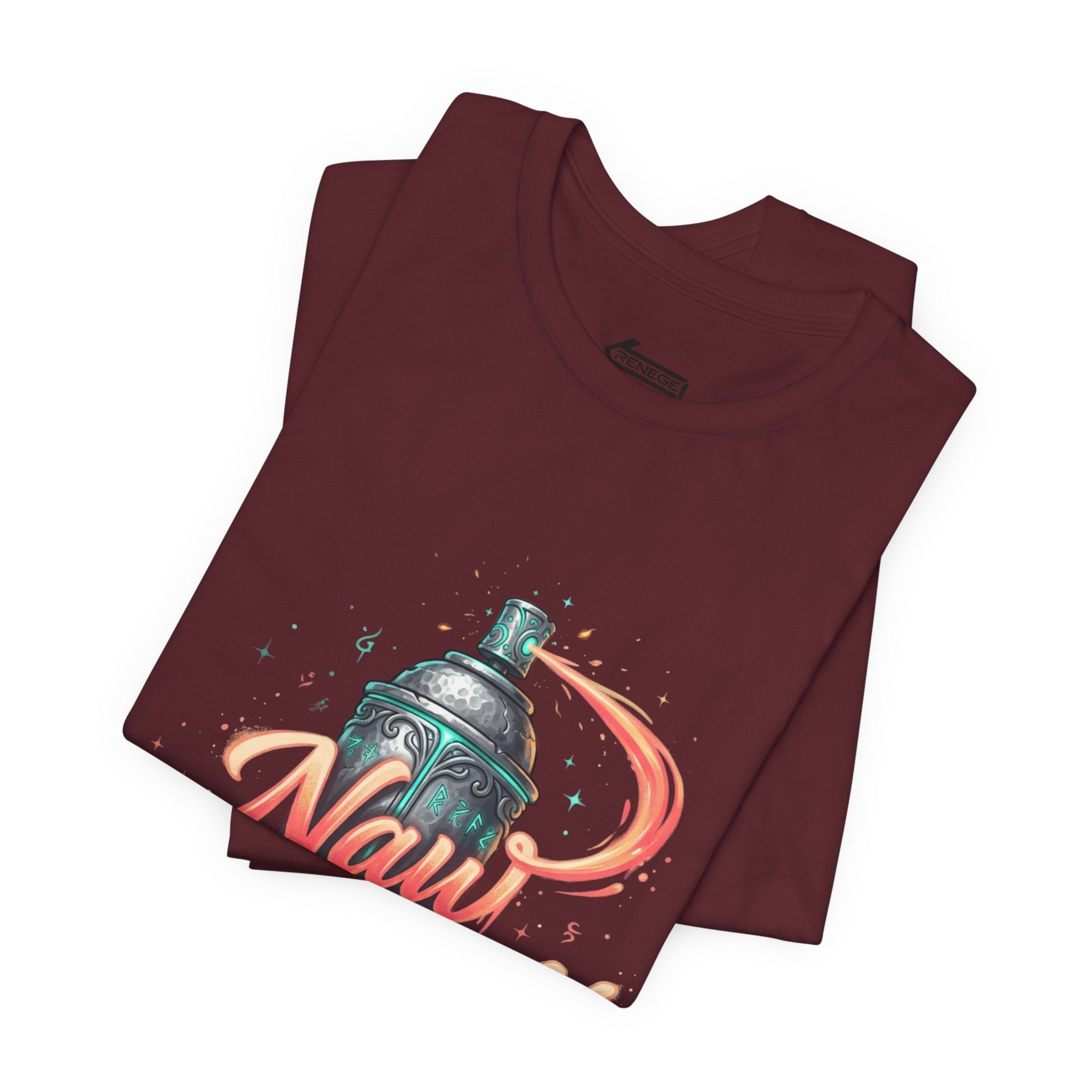 Spray Can 'Naw For Real' Graphic Tee