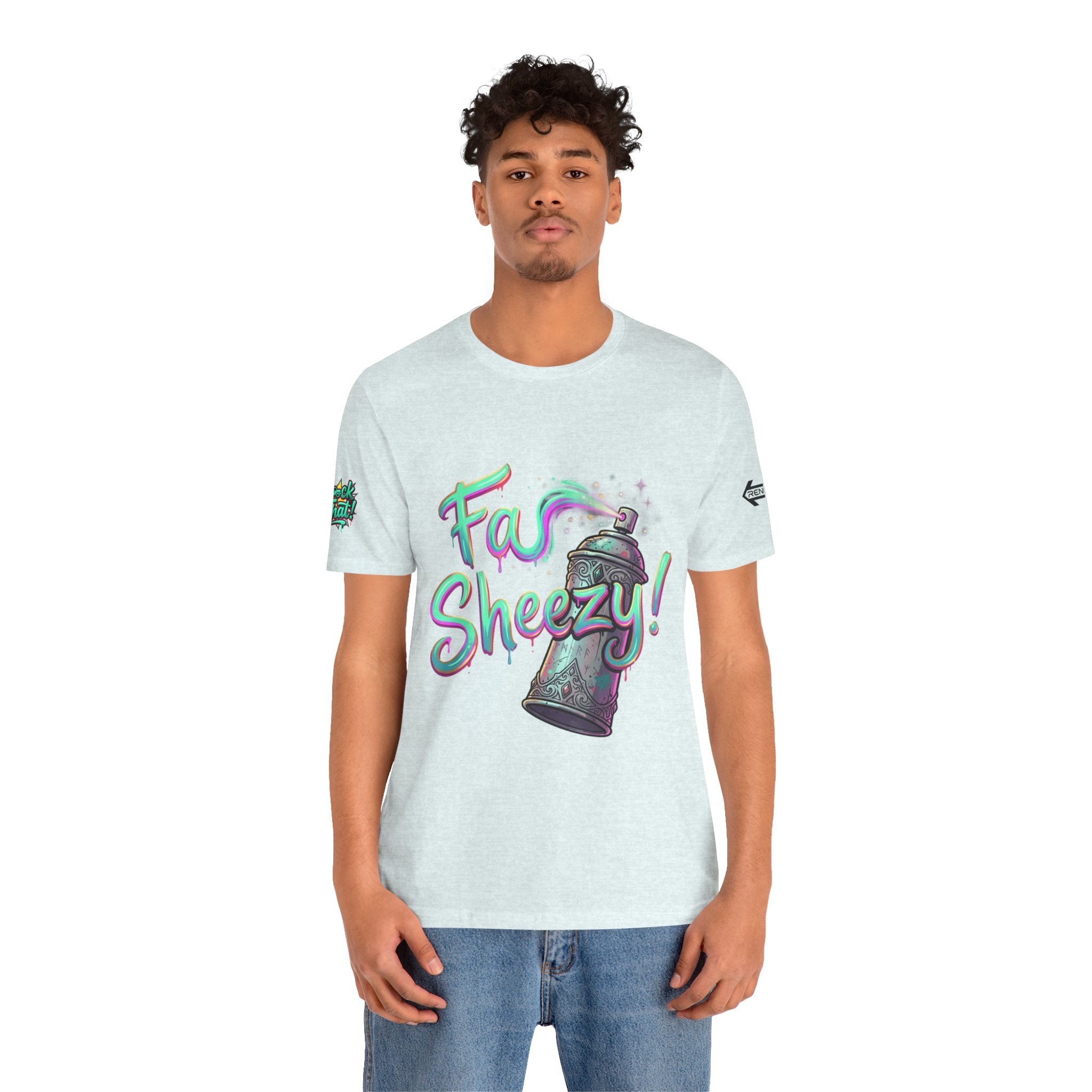 Graffiti Spray Can Tee — "Fas Sheezy!" Street Art T-Shirt